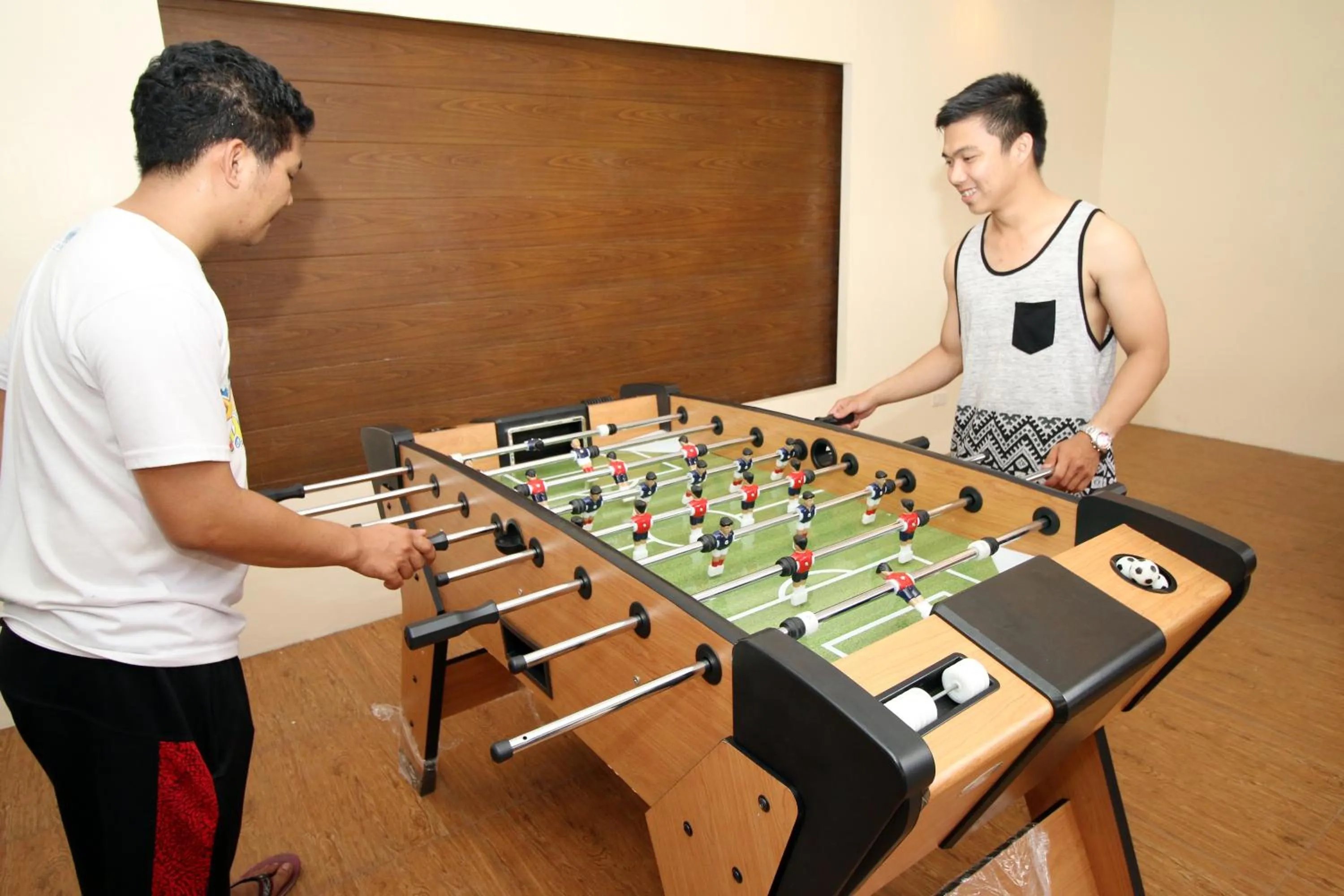 Game Room in A&A Garden Suites