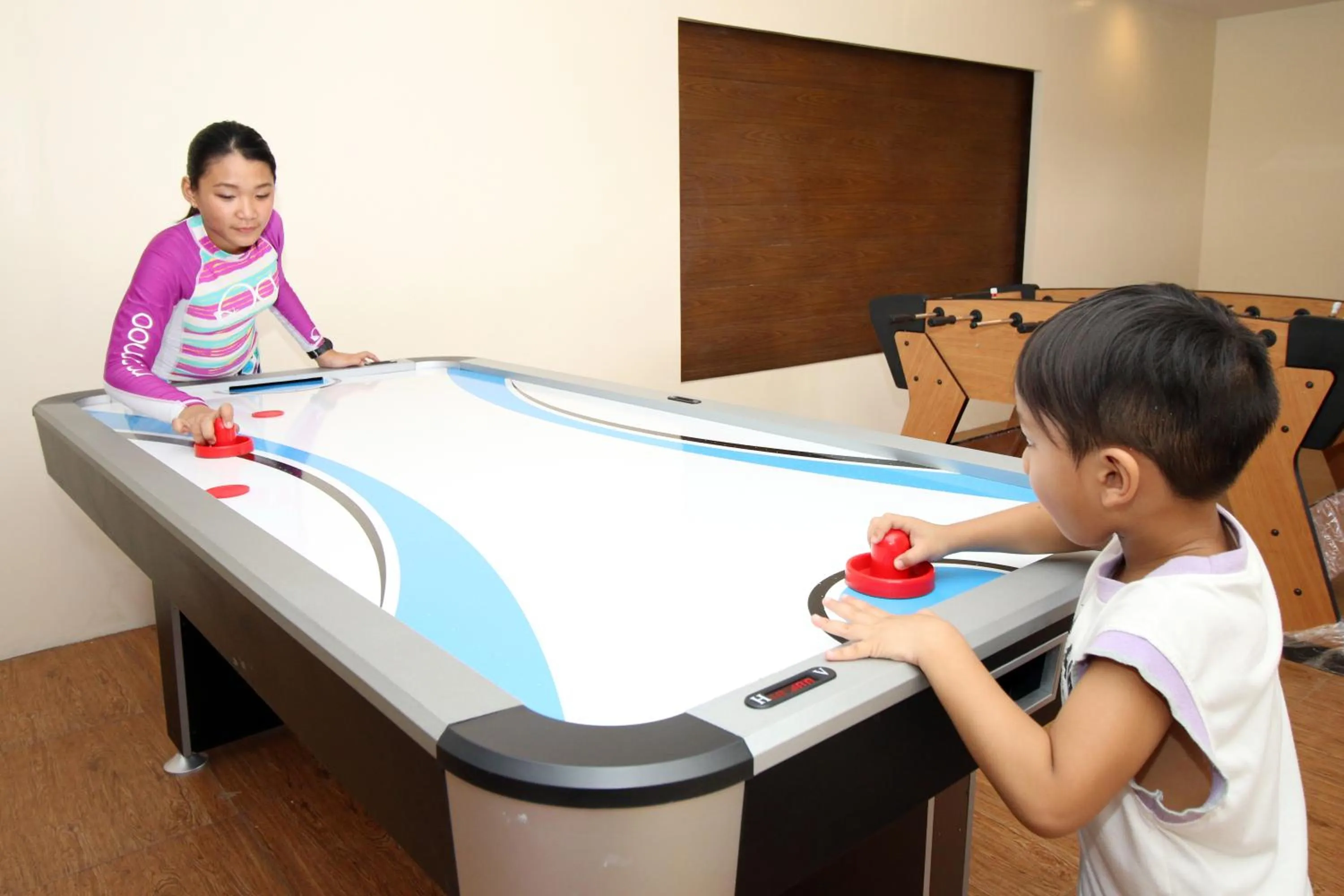 Game Room in A&A Garden Suites