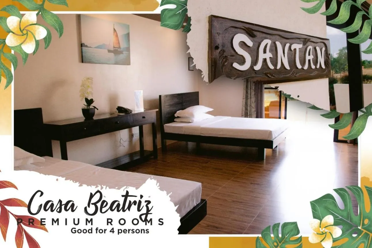 Bed in A&A Garden Suites