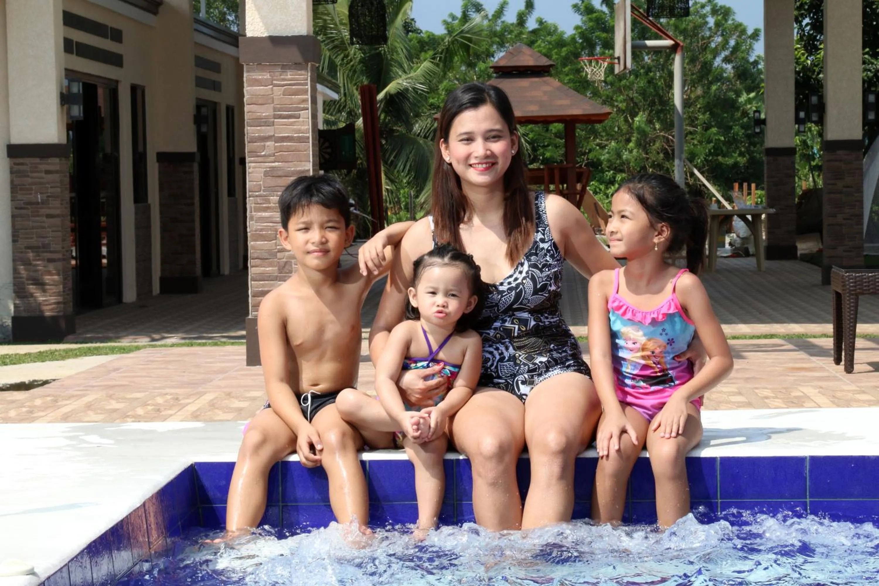 Family in A&A Garden Suites