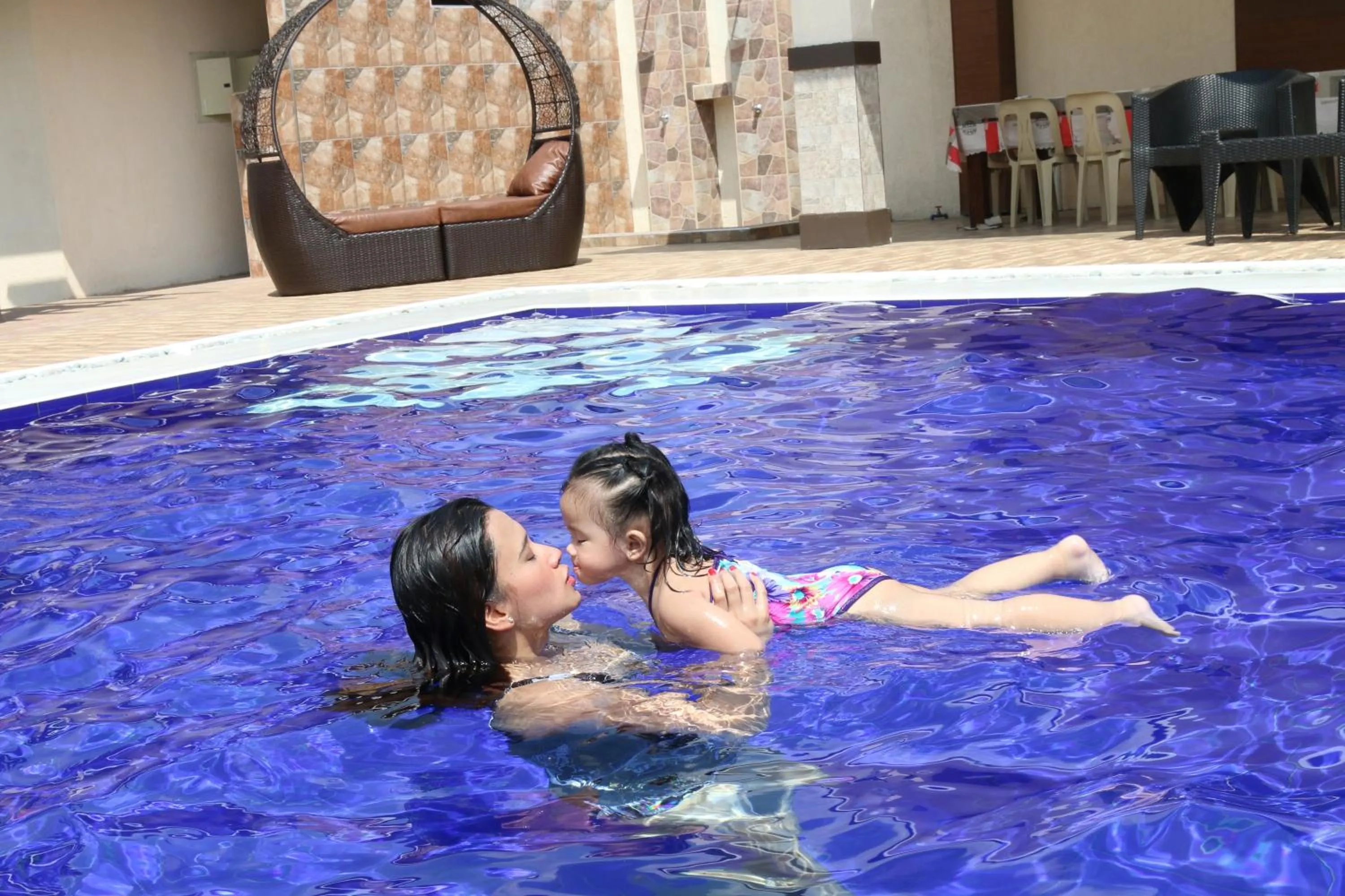 Swimming pool in A&A Garden Suites