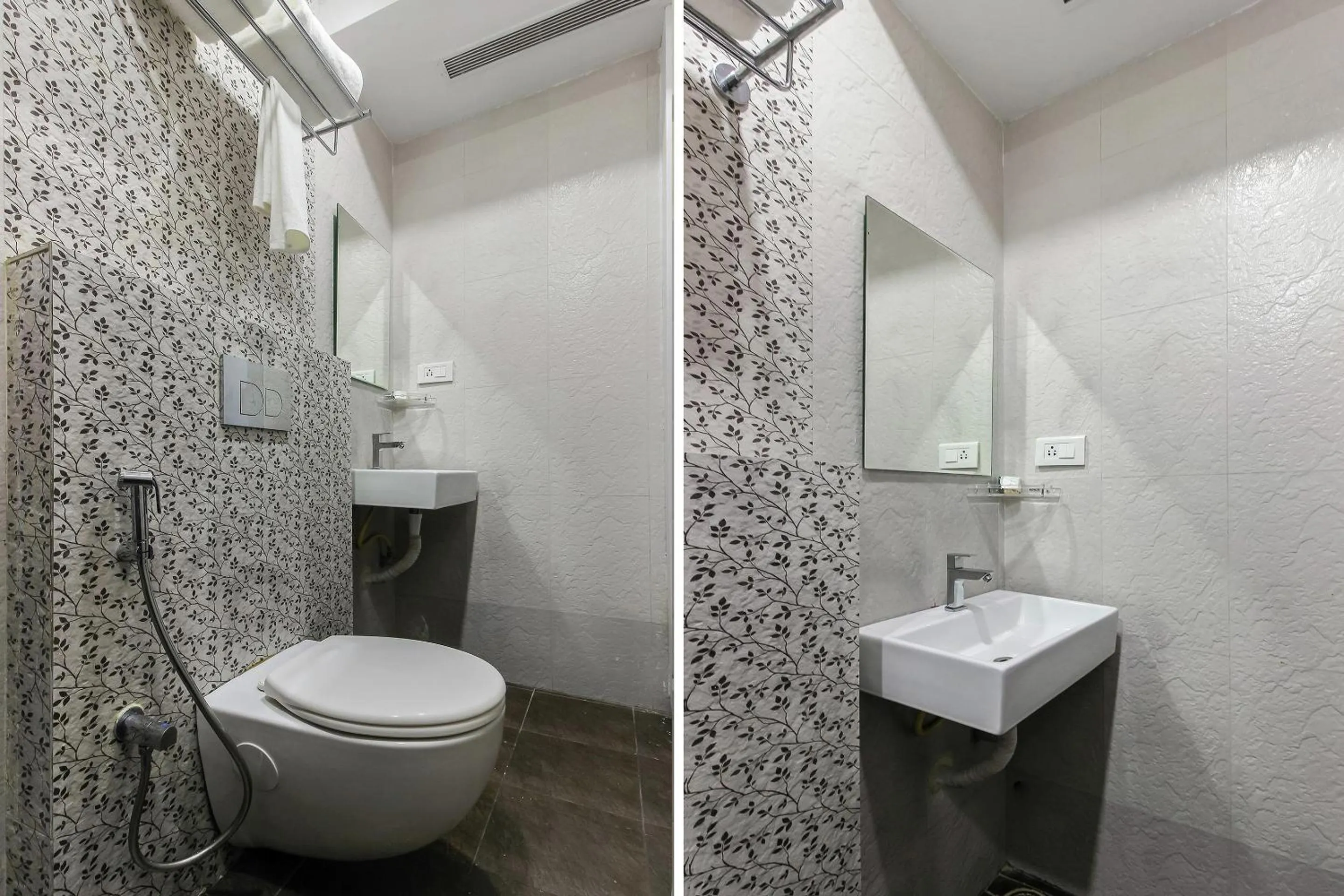 Bathroom in Capital O Hoysala Inn