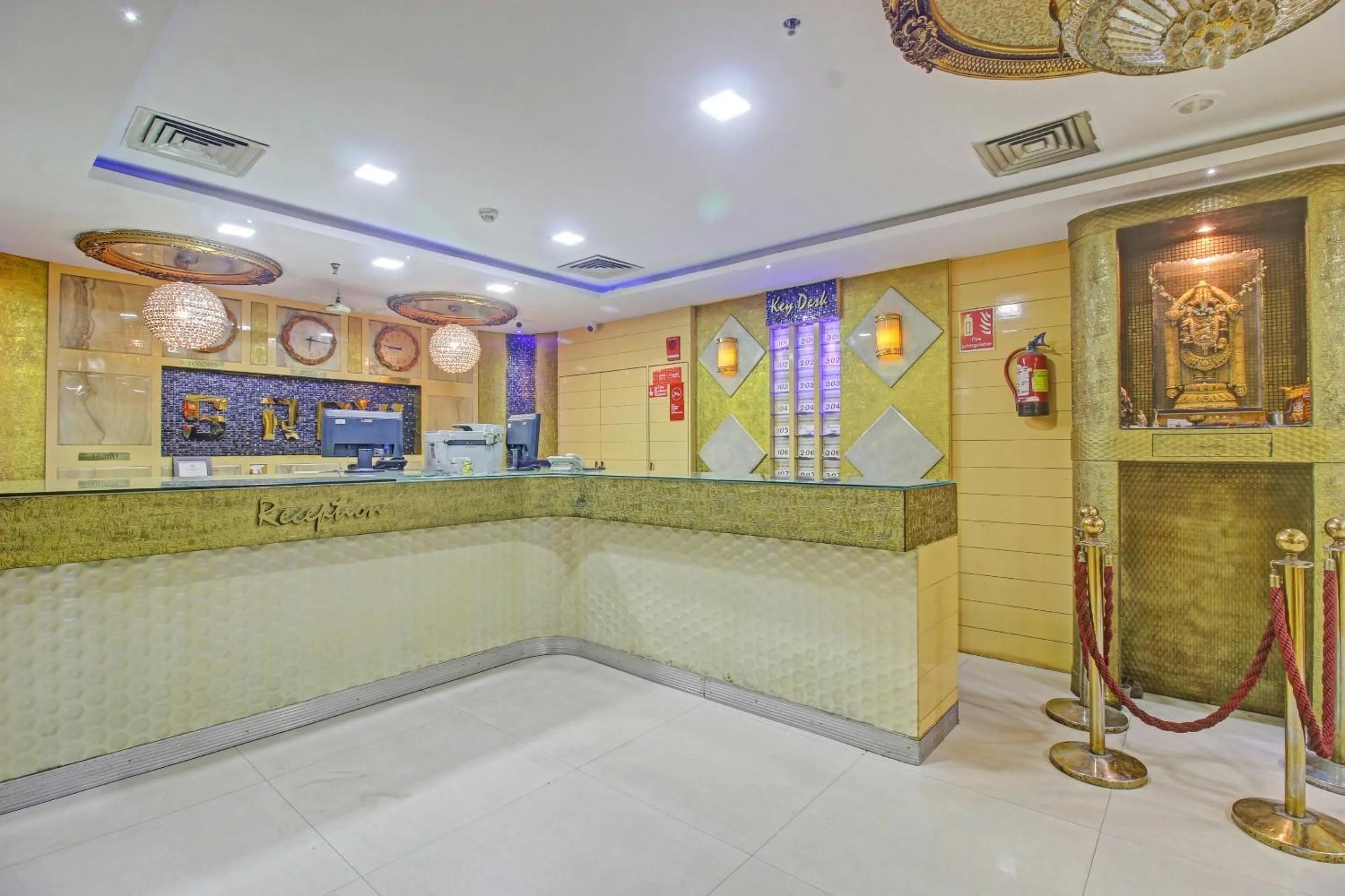 Lobby or reception in Collection O Regal Near ISKON TEMPLE , ABIDS