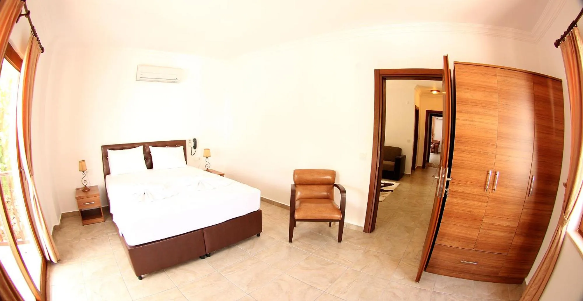 Bed in Veranda Hotel Bozburun