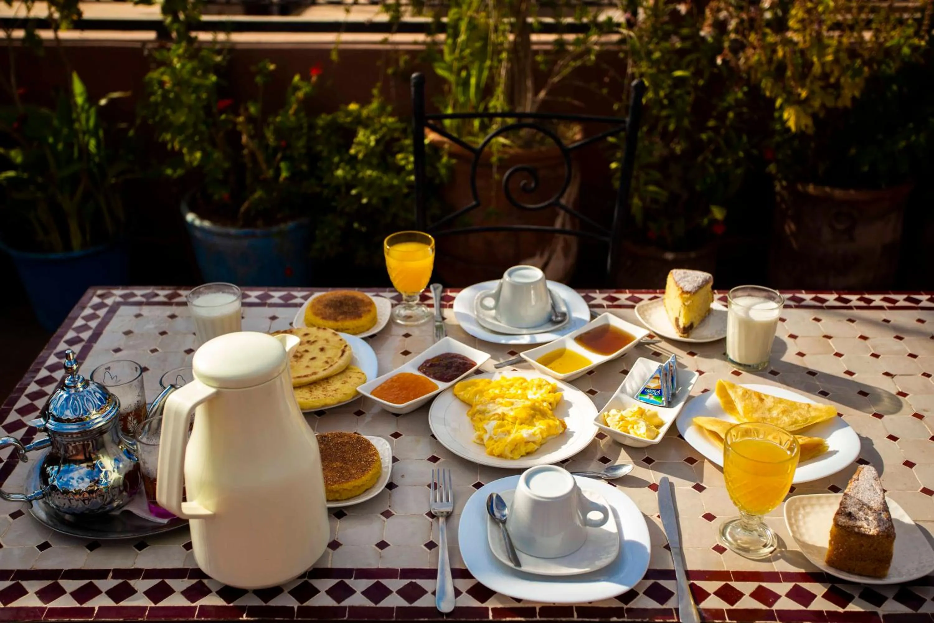 Breakfast in Riad Aymane