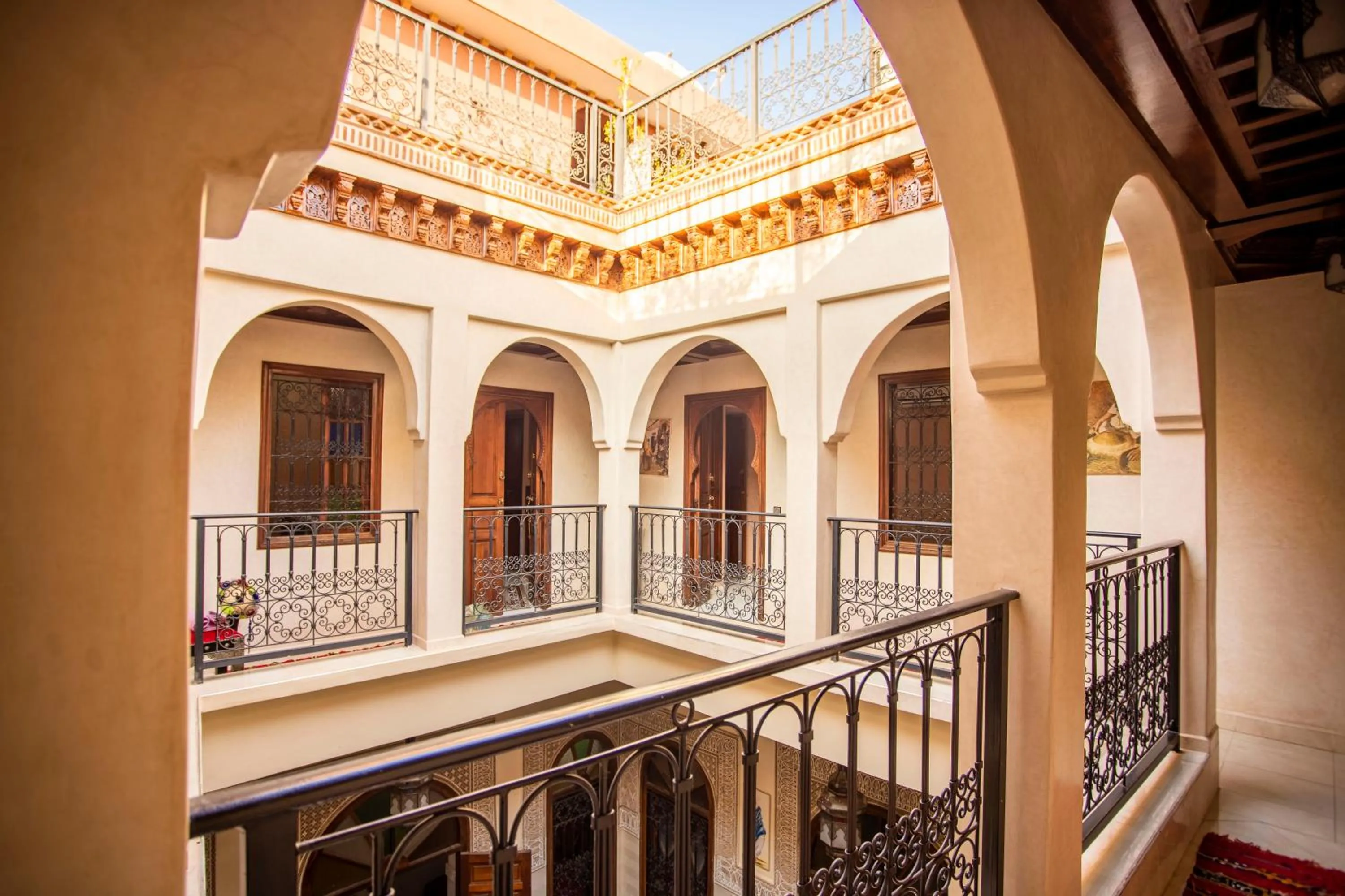 Patio in Riad Aymane