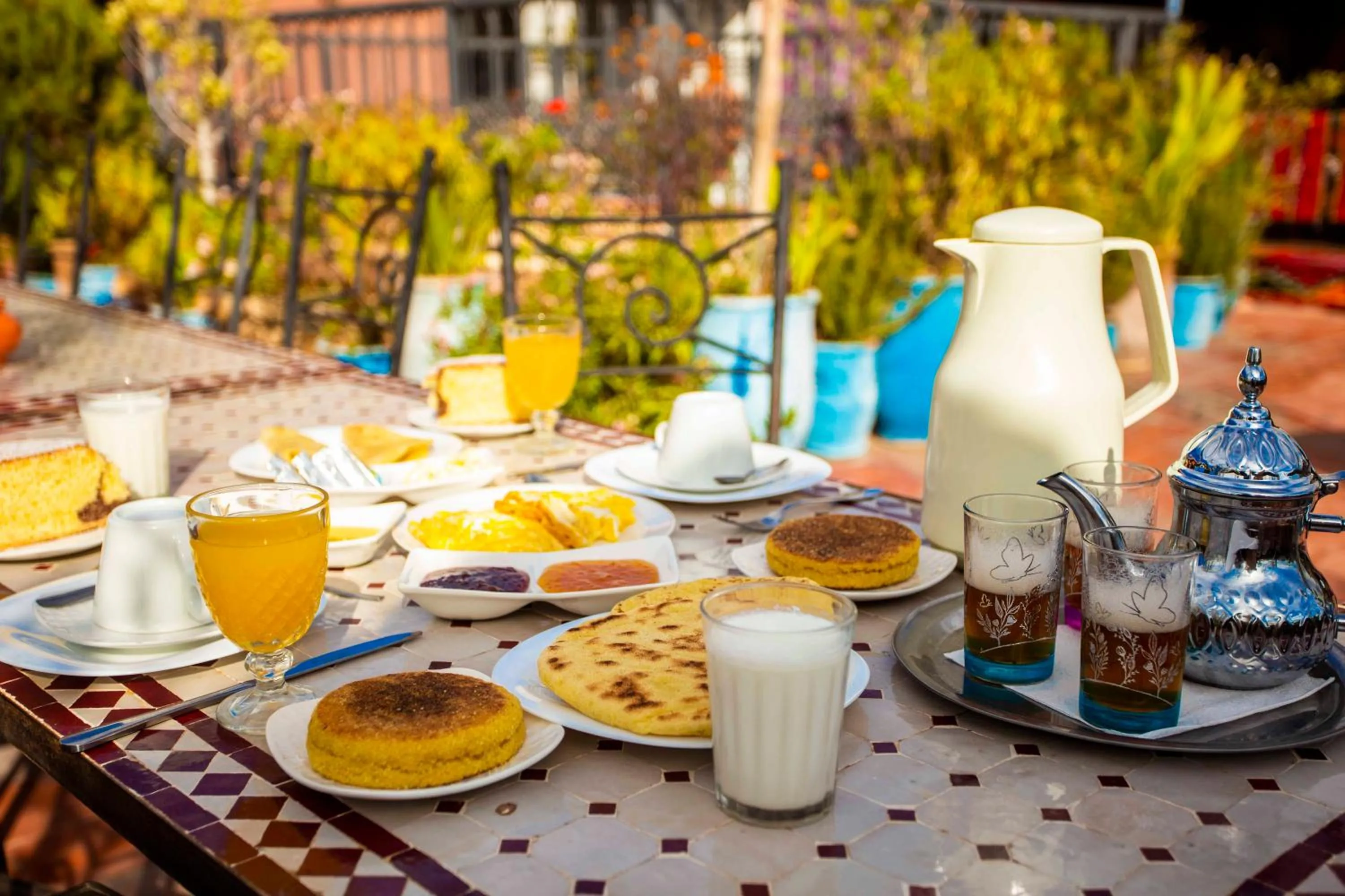 Breakfast in Riad Aymane