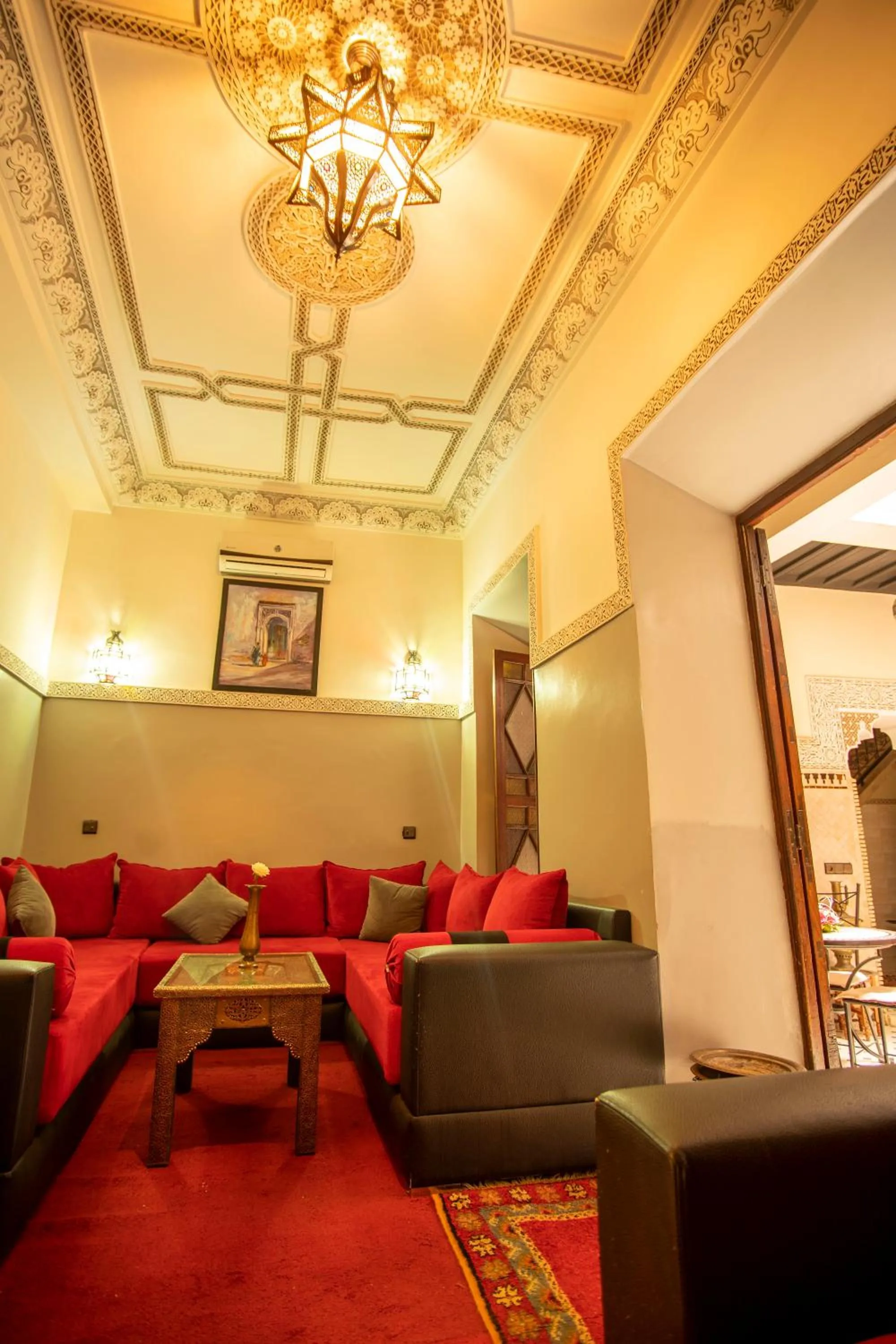 Living room in Riad Aymane