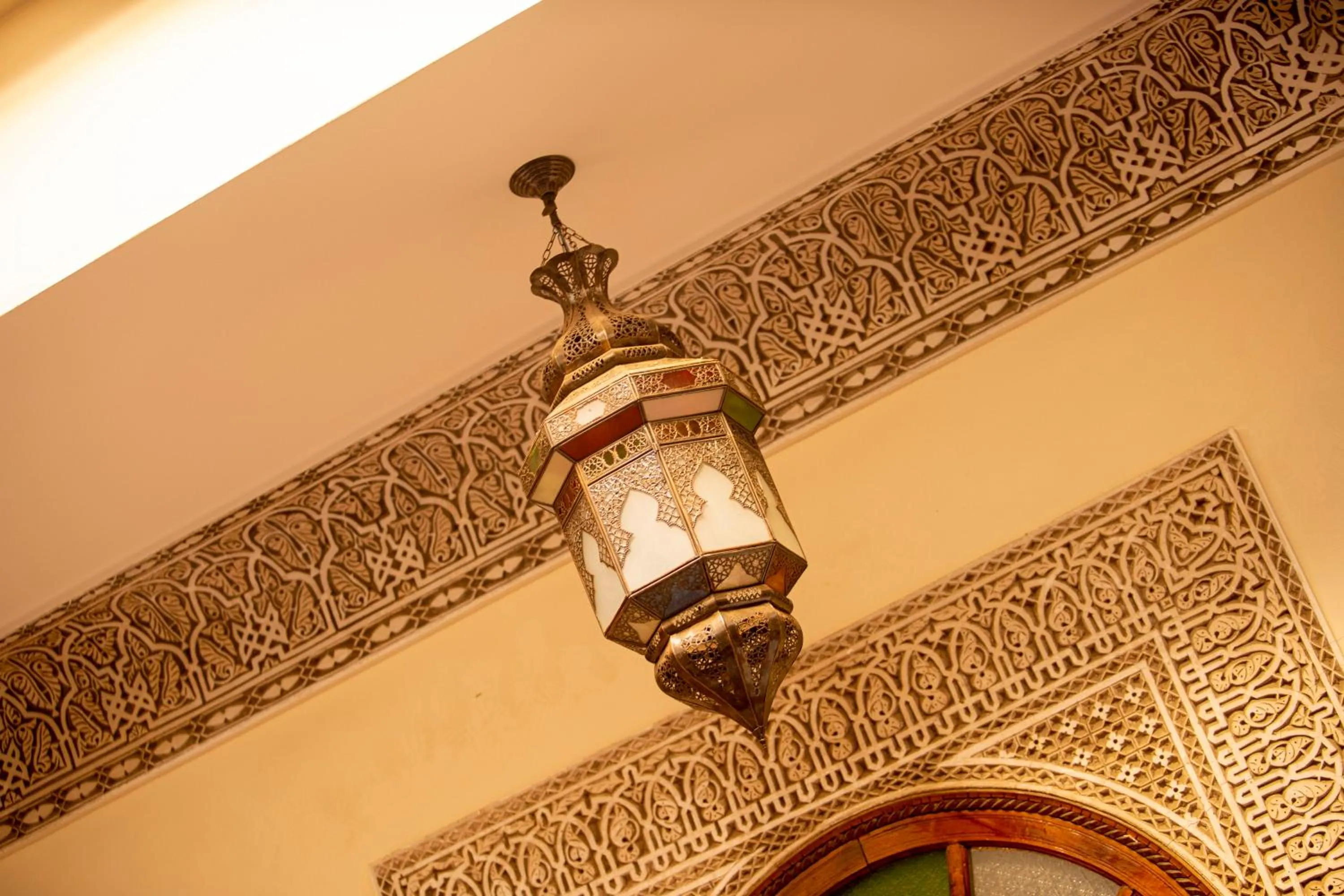 Decorative detail in Riad Aymane