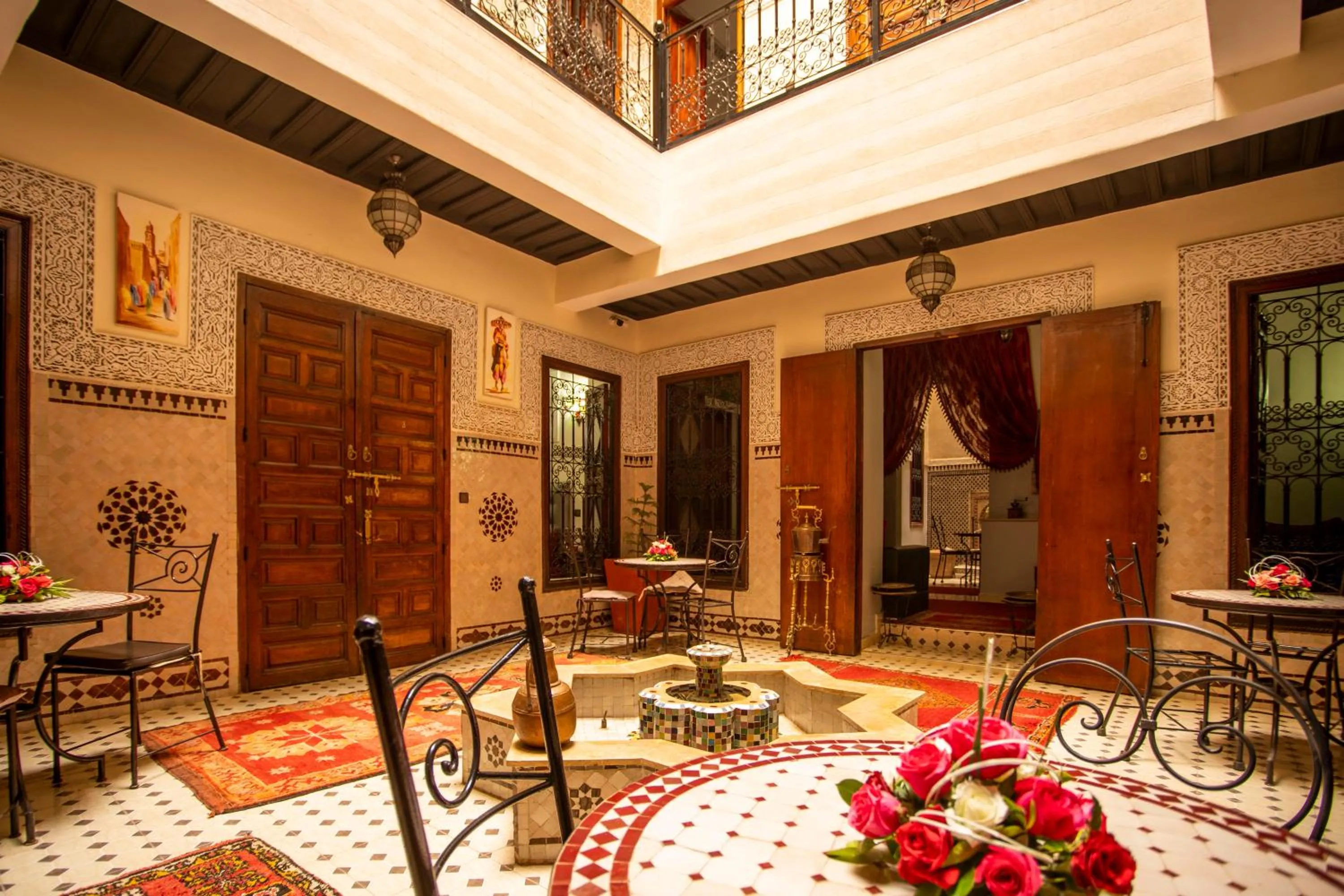 Patio in Riad Aymane