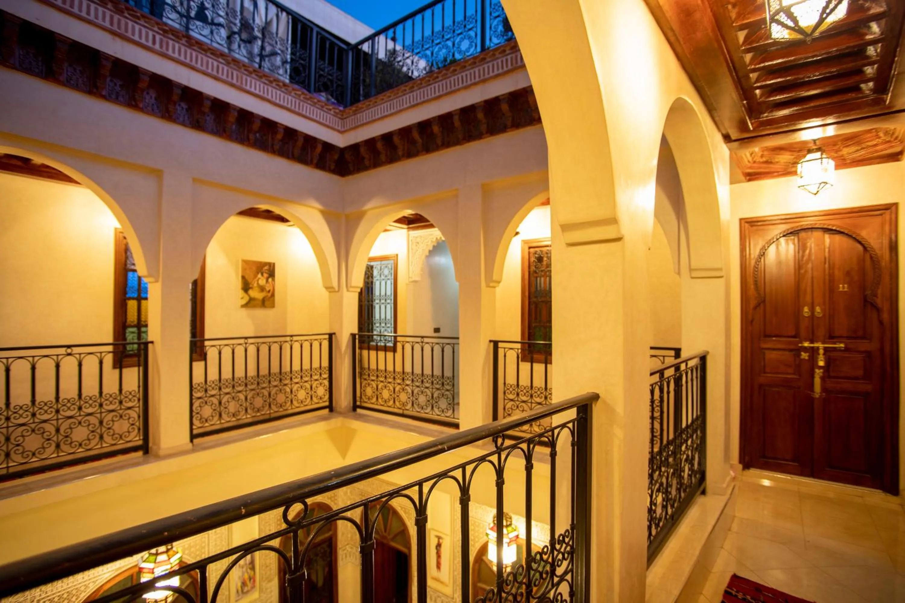 Patio in Riad Aymane