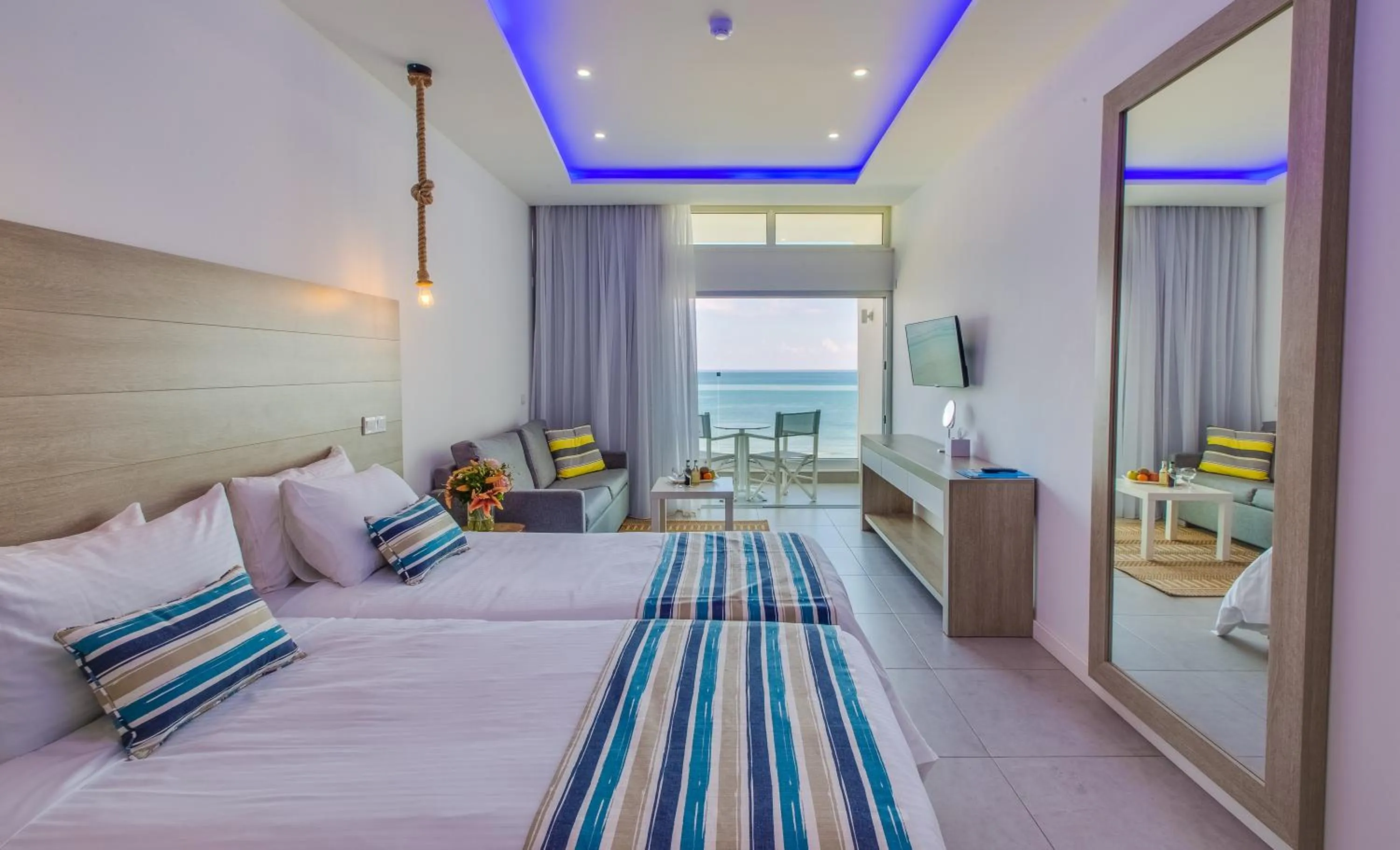 Bed in Island Boutique Hotel