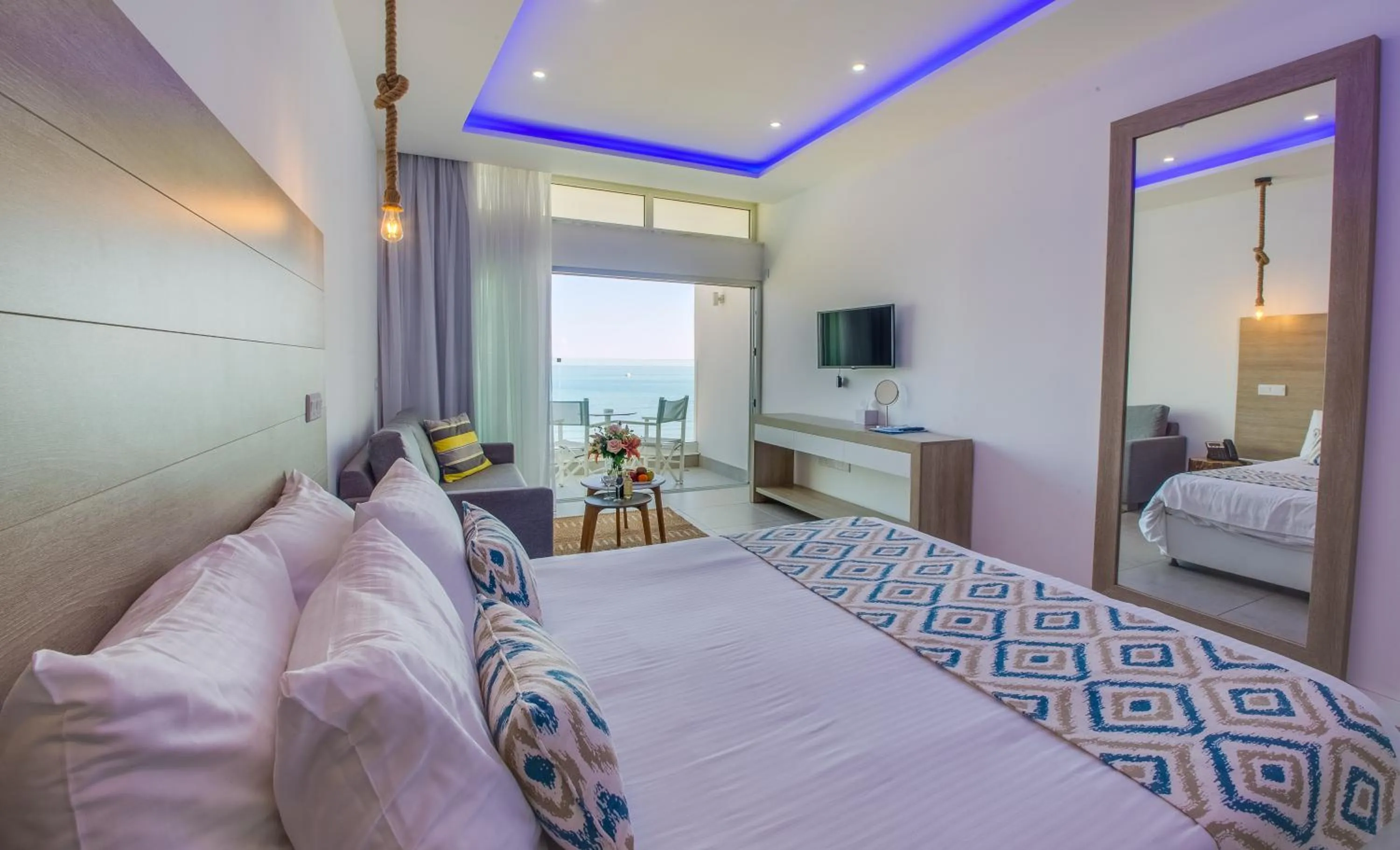 Decorative detail, Bed in Island Boutique Hotel