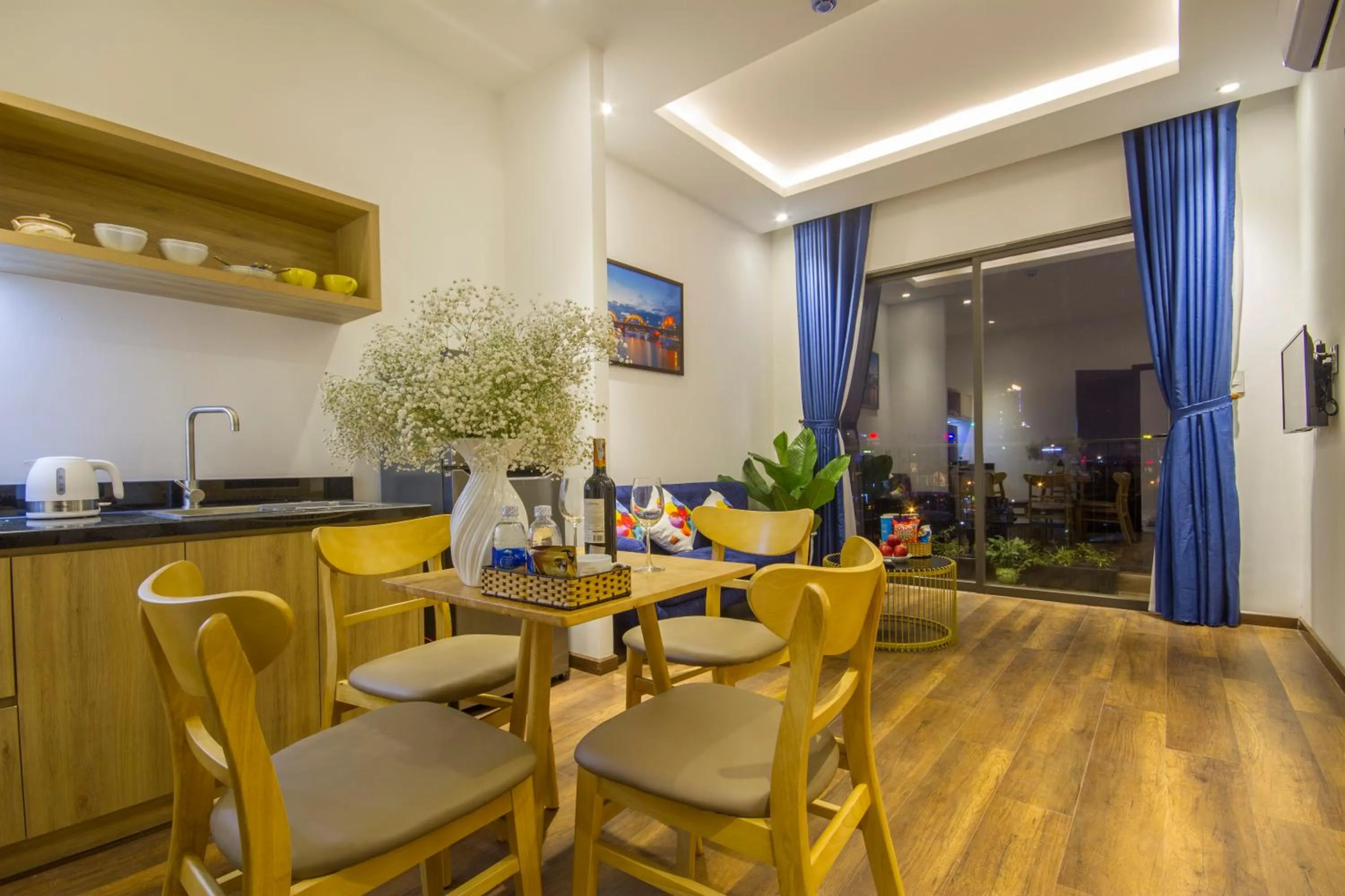 Kitchen or kitchenette in King House Villa Hotel & Spa