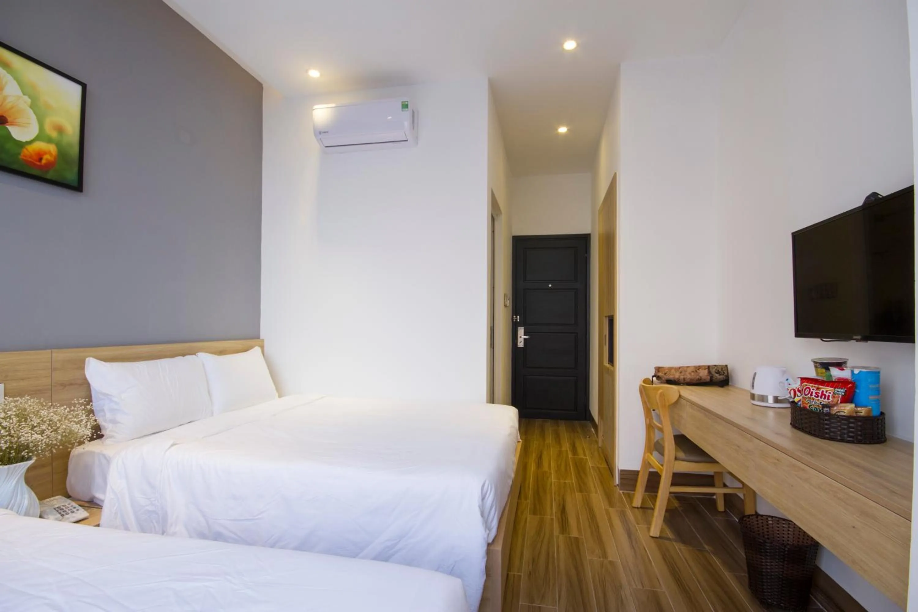 Communal lounge/ TV room, Bed in King House Villa Hotel & Spa