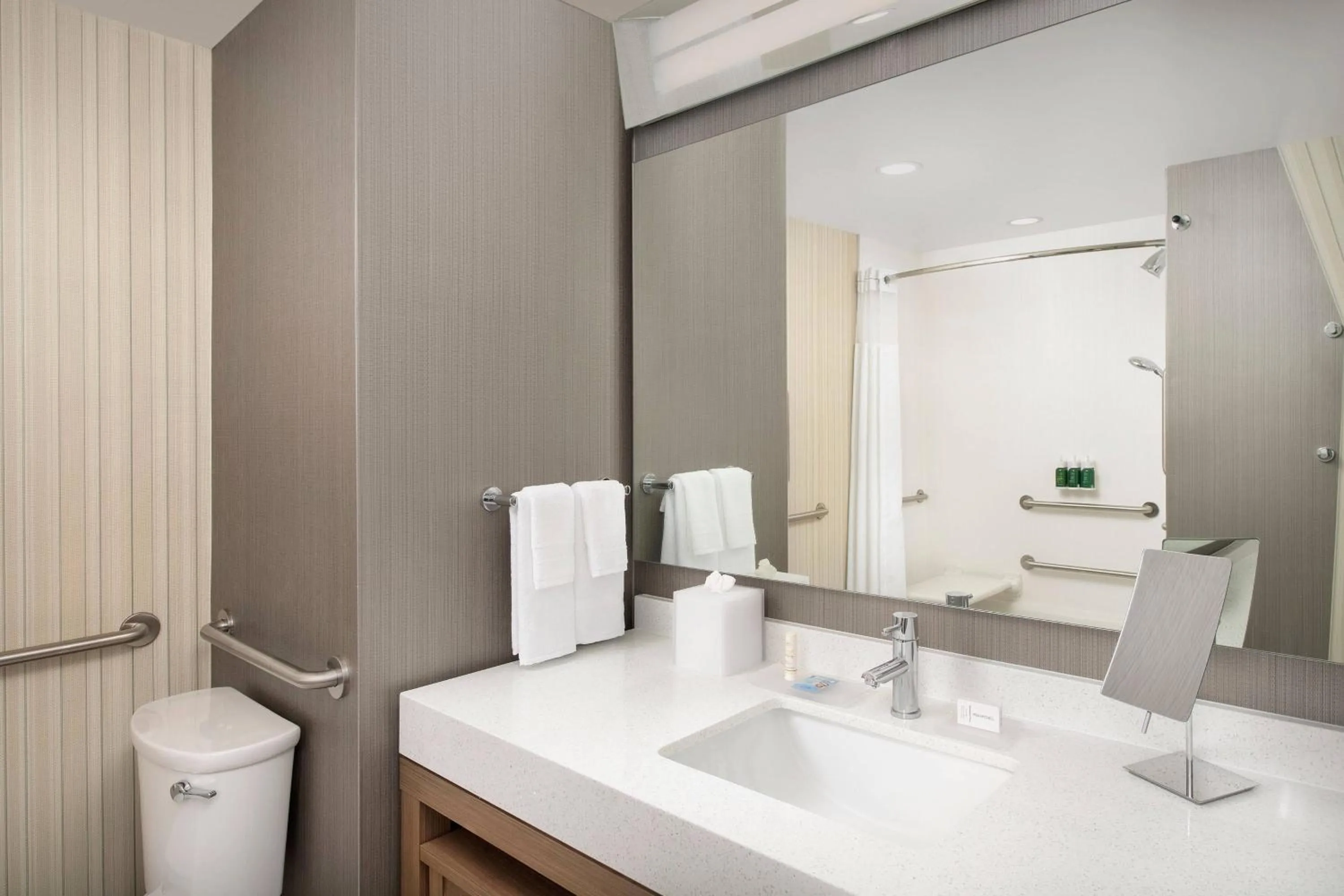 Bathroom in Courtyard by Marriott Las Cruces at NMSU