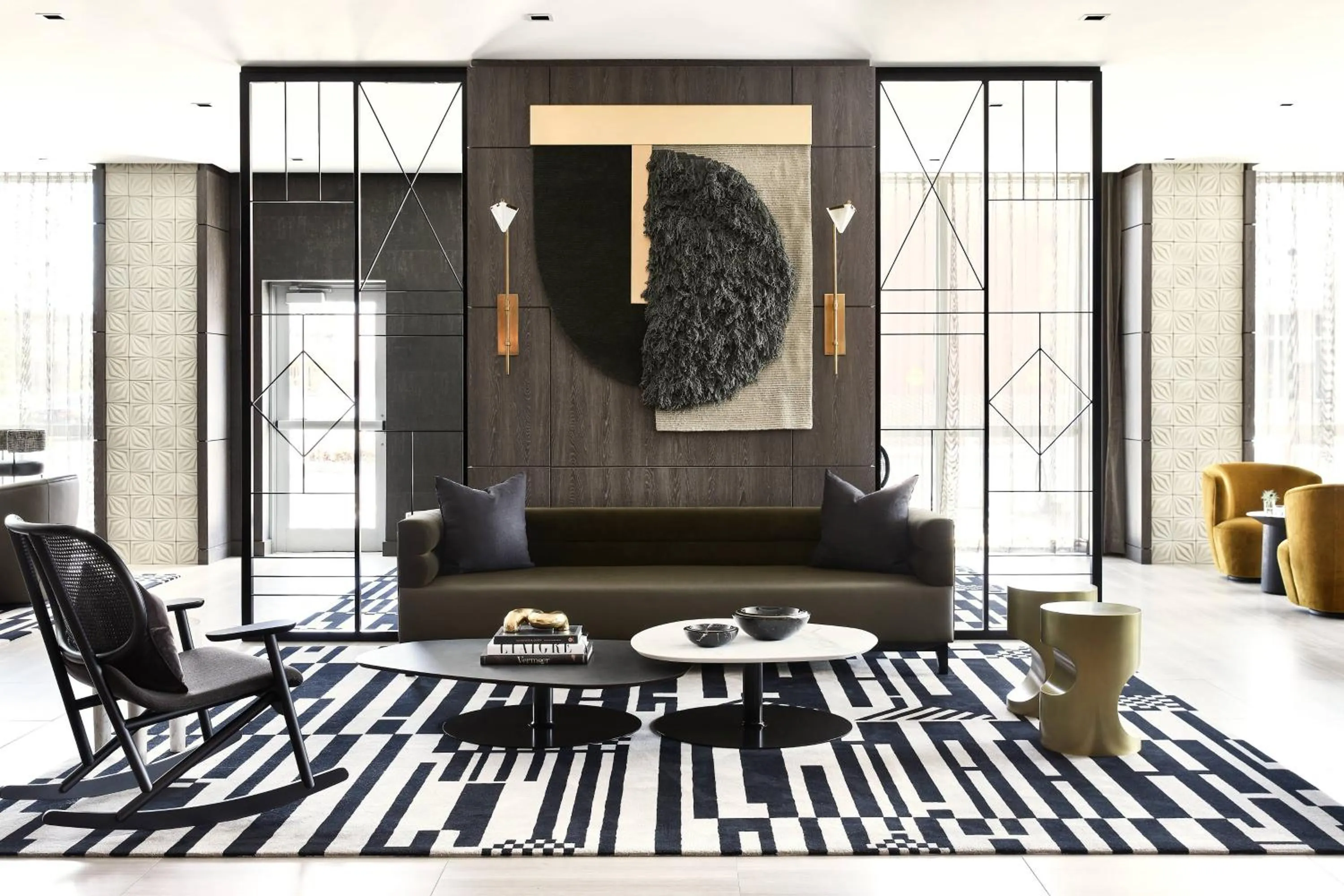 Lobby or reception in AC Hotel by Marriott Miami Airport West/Doral