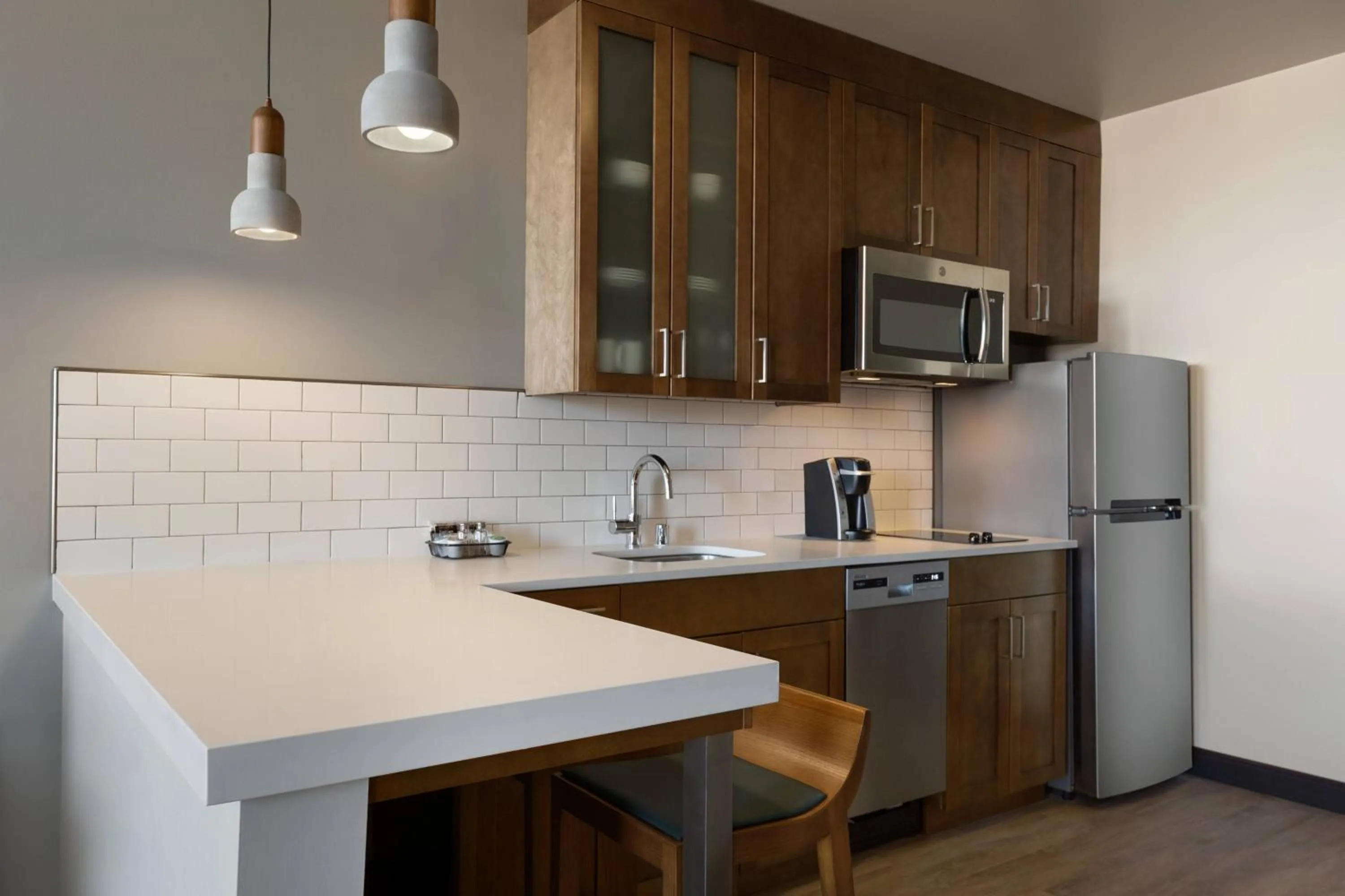 Kitchen or kitchenette in Residence Inn by Marriott Missoula Downtown