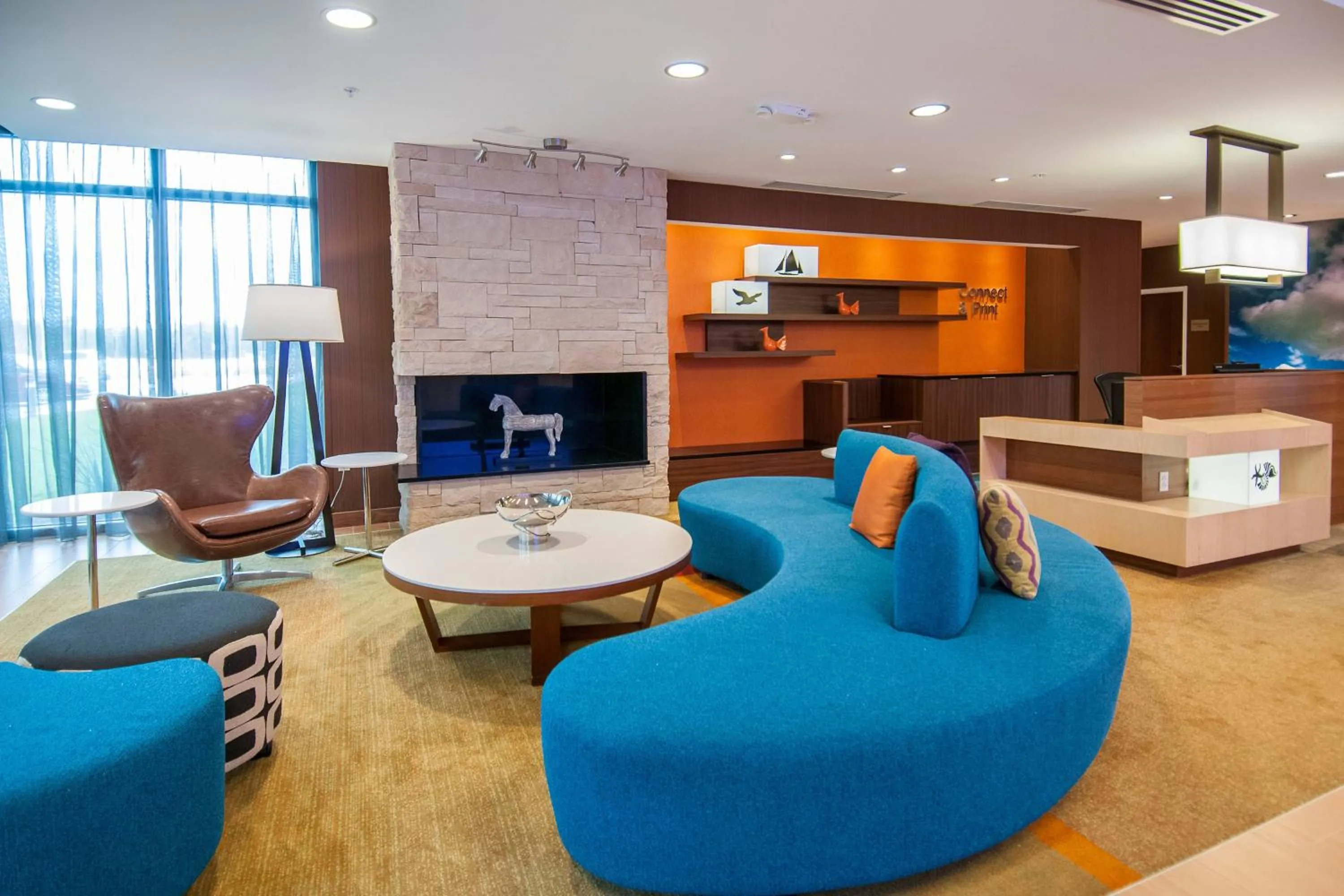Lobby or reception in Fairfield Inn & Suites by Marriott LaPlace