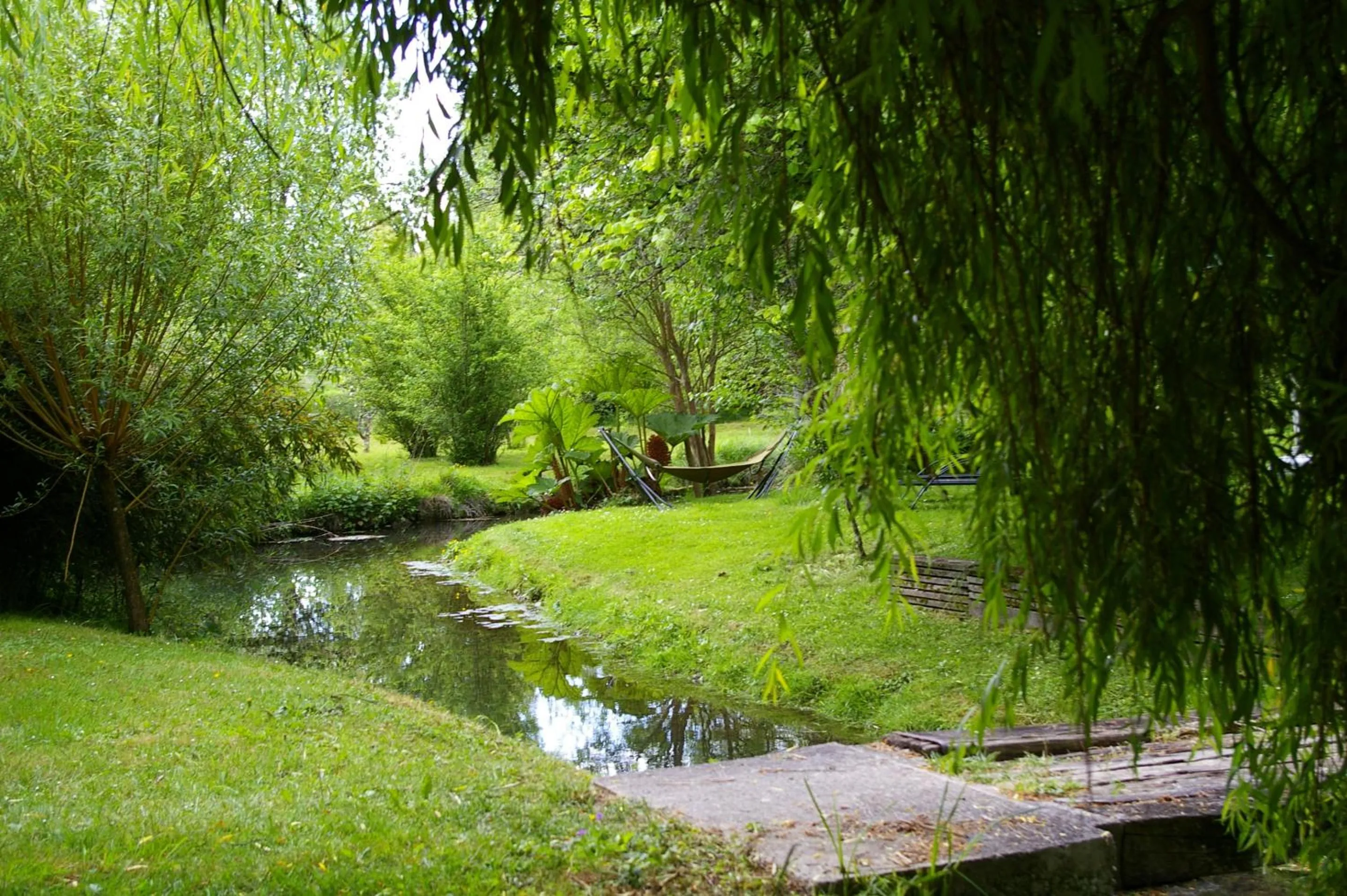 Garden in La Source de Bury