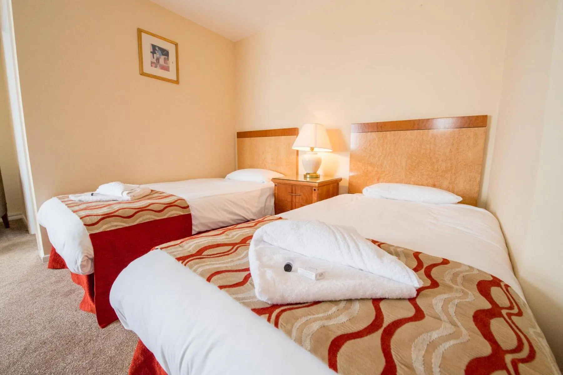 Bed in The Black Horse Inn