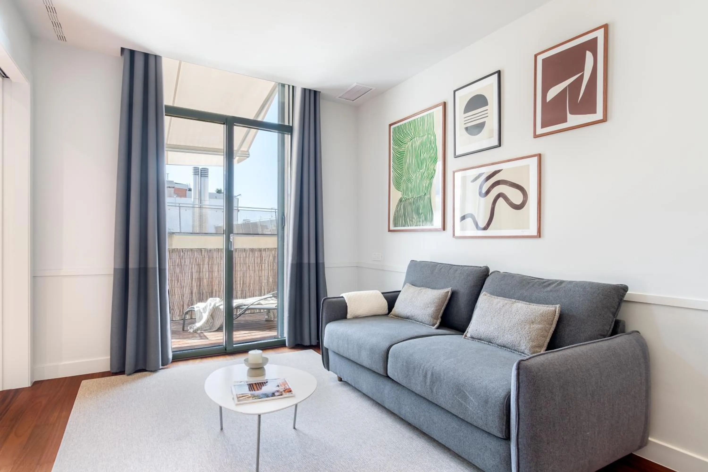 Balcony/Terrace in Aspasios Paseo de Gracia Apartments