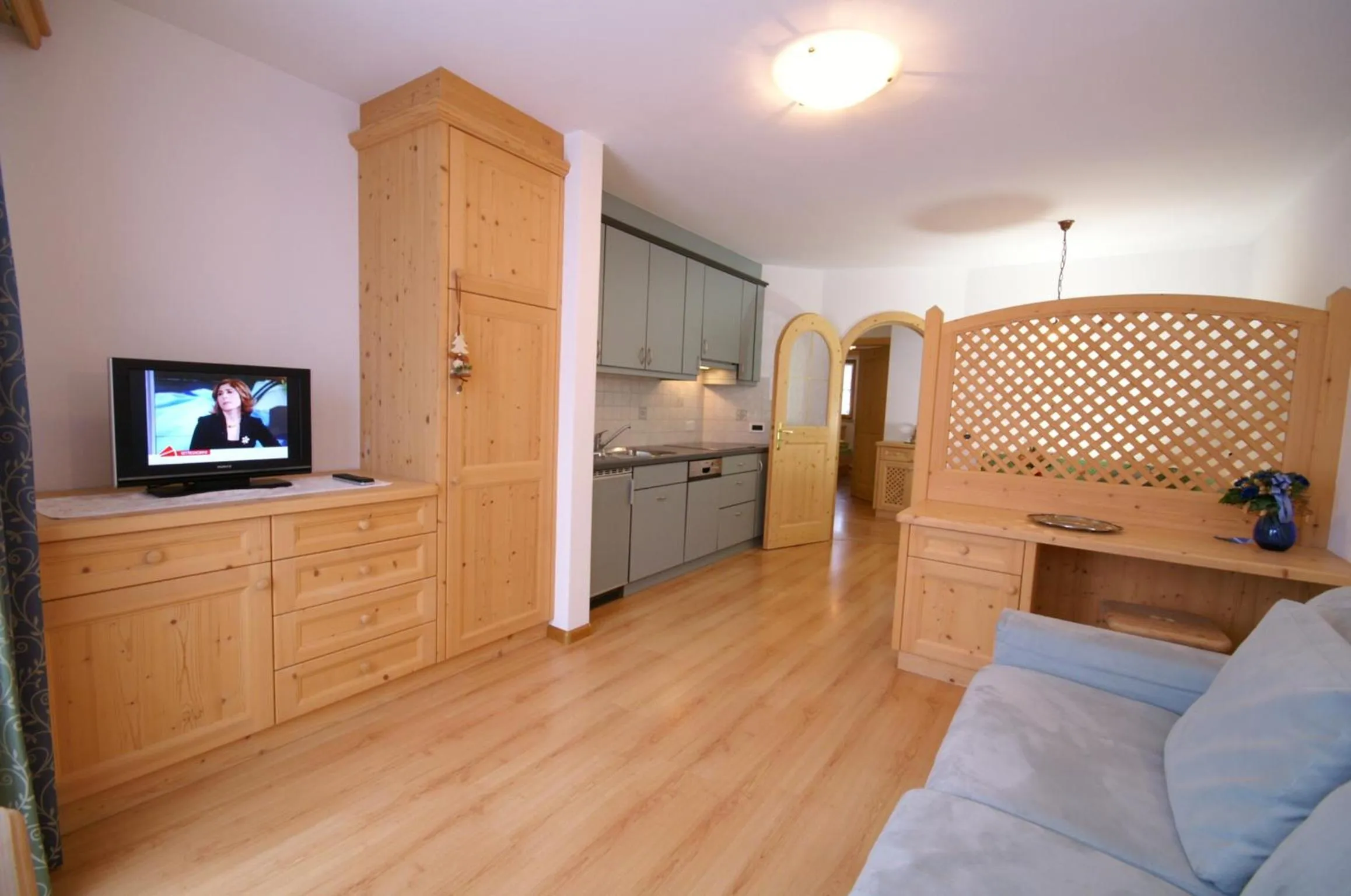 Kitchen or kitchenette, Bed in Appartamenti Residence Pars