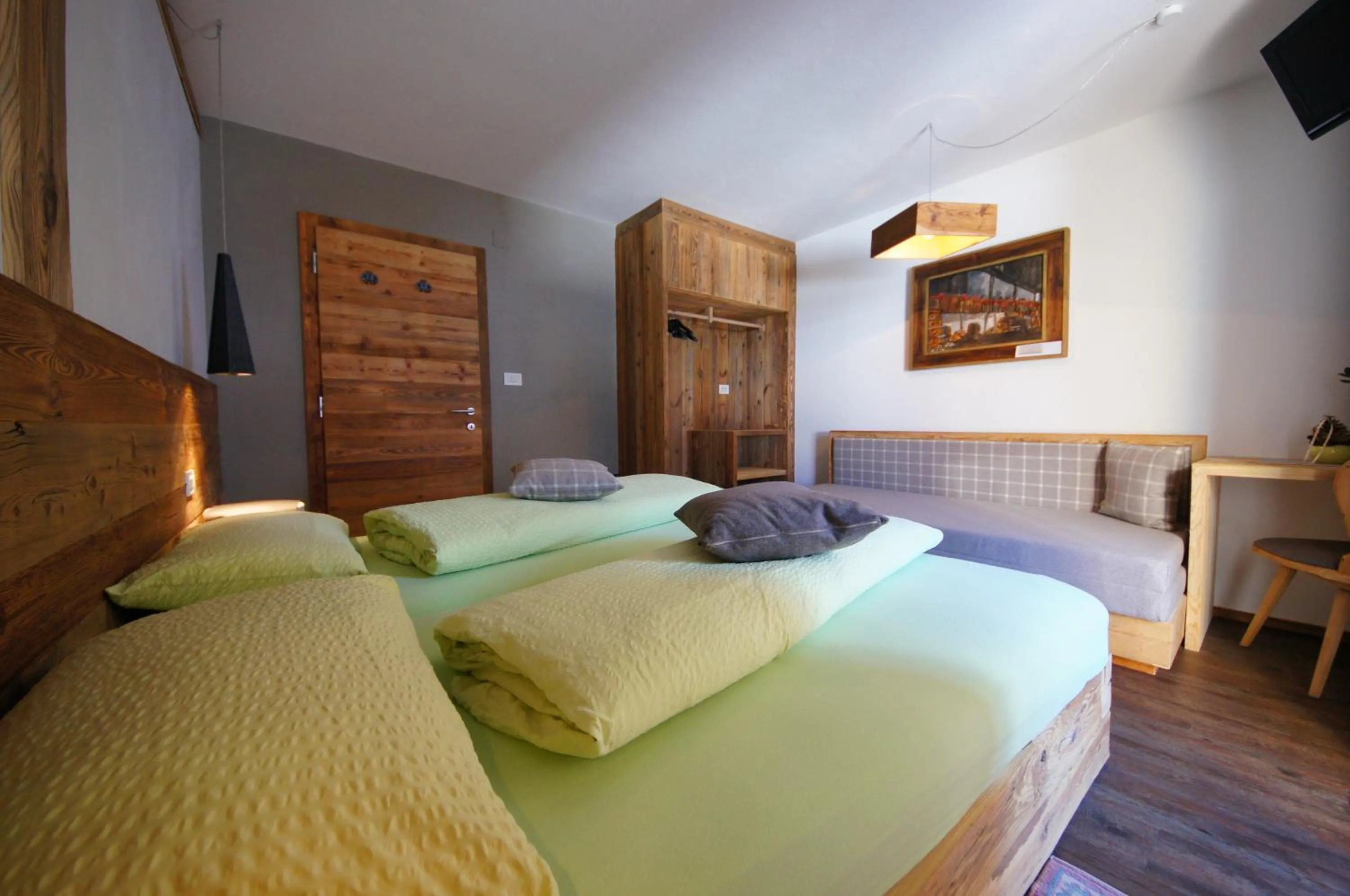 Bedroom, Bed in Appartamenti Residence Pars