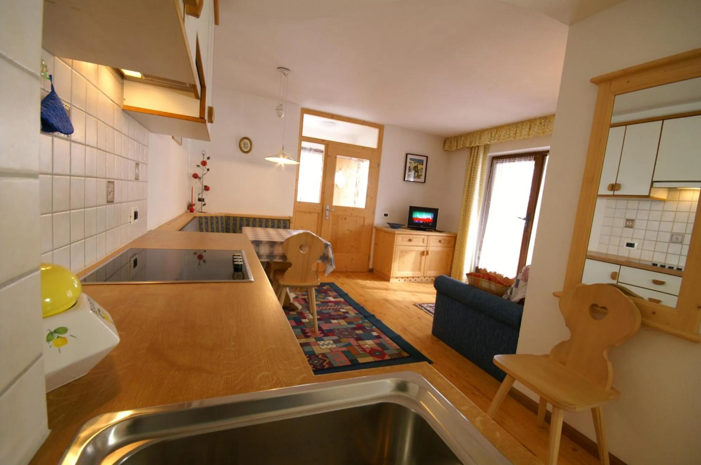 Kitchen or kitchenette in Appartamenti Residence Pars