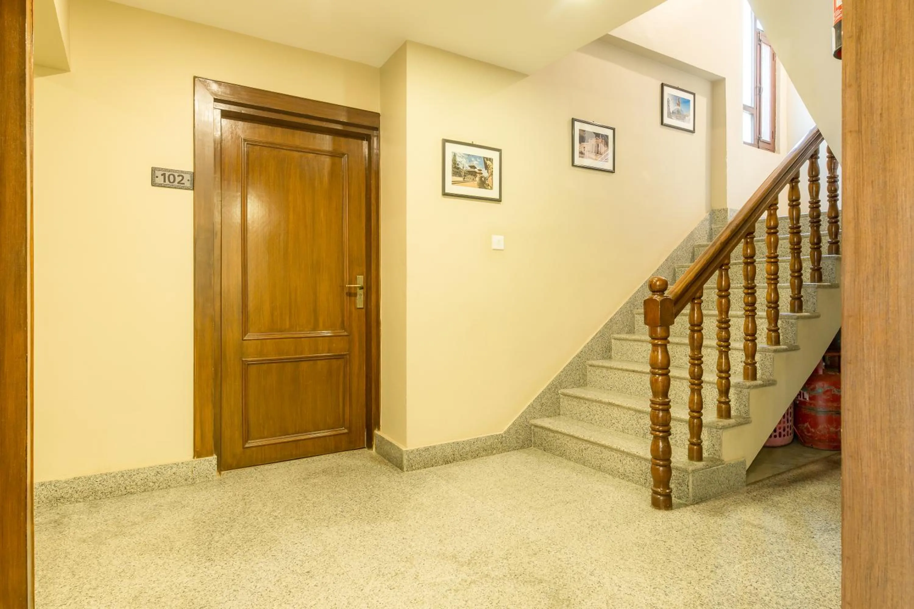 Patio in Himalayan Ghar