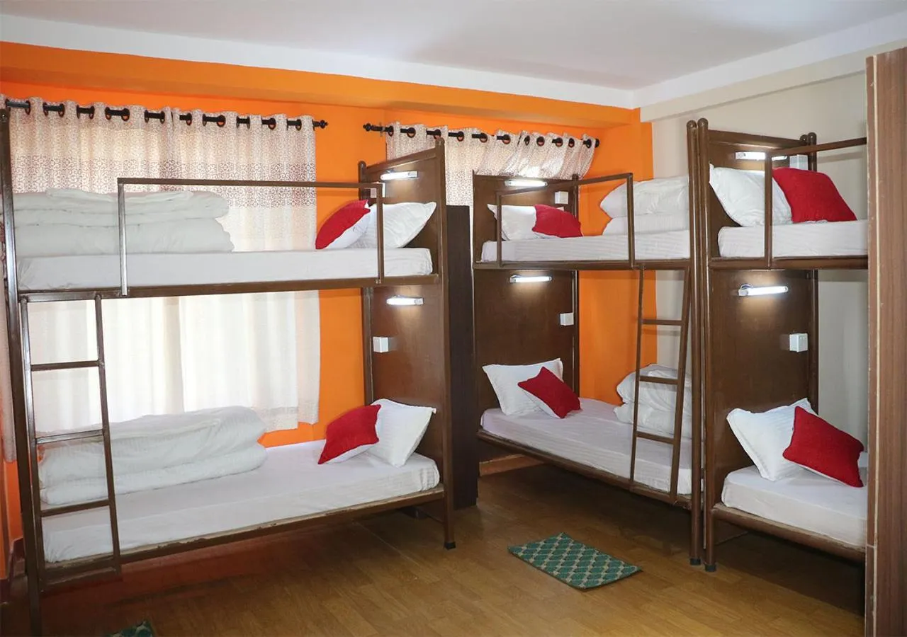 Photo of the whole room, Bed in Rambler Hostel Pvt Ltd
