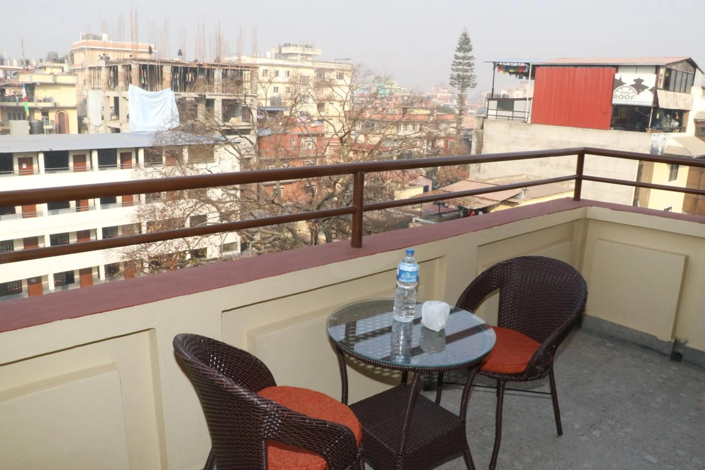 Balcony/Terrace in Rambler Hostel Pvt Ltd