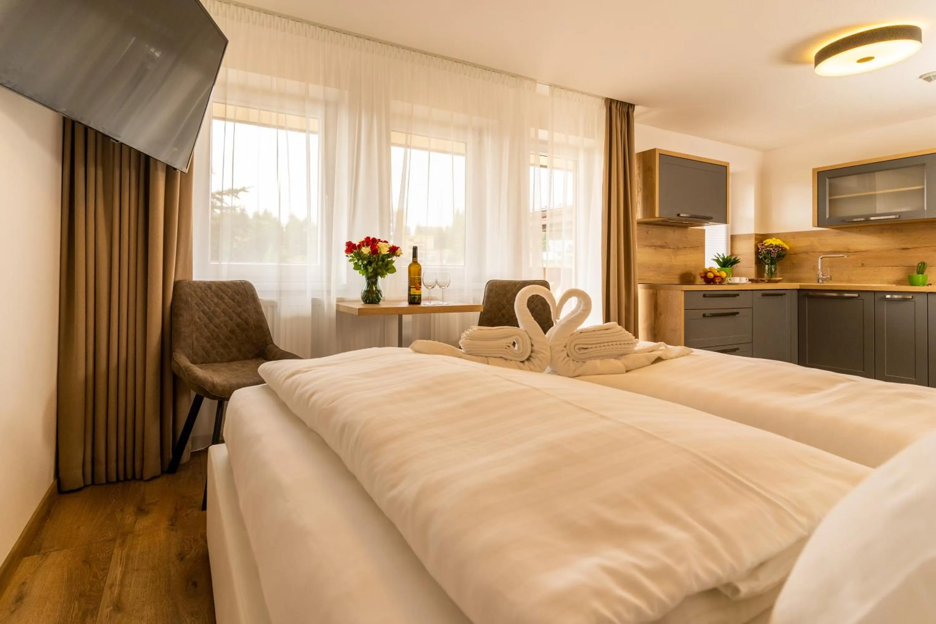 Photo of the whole room, Bed in Villa Gloria Rooms & Apartments