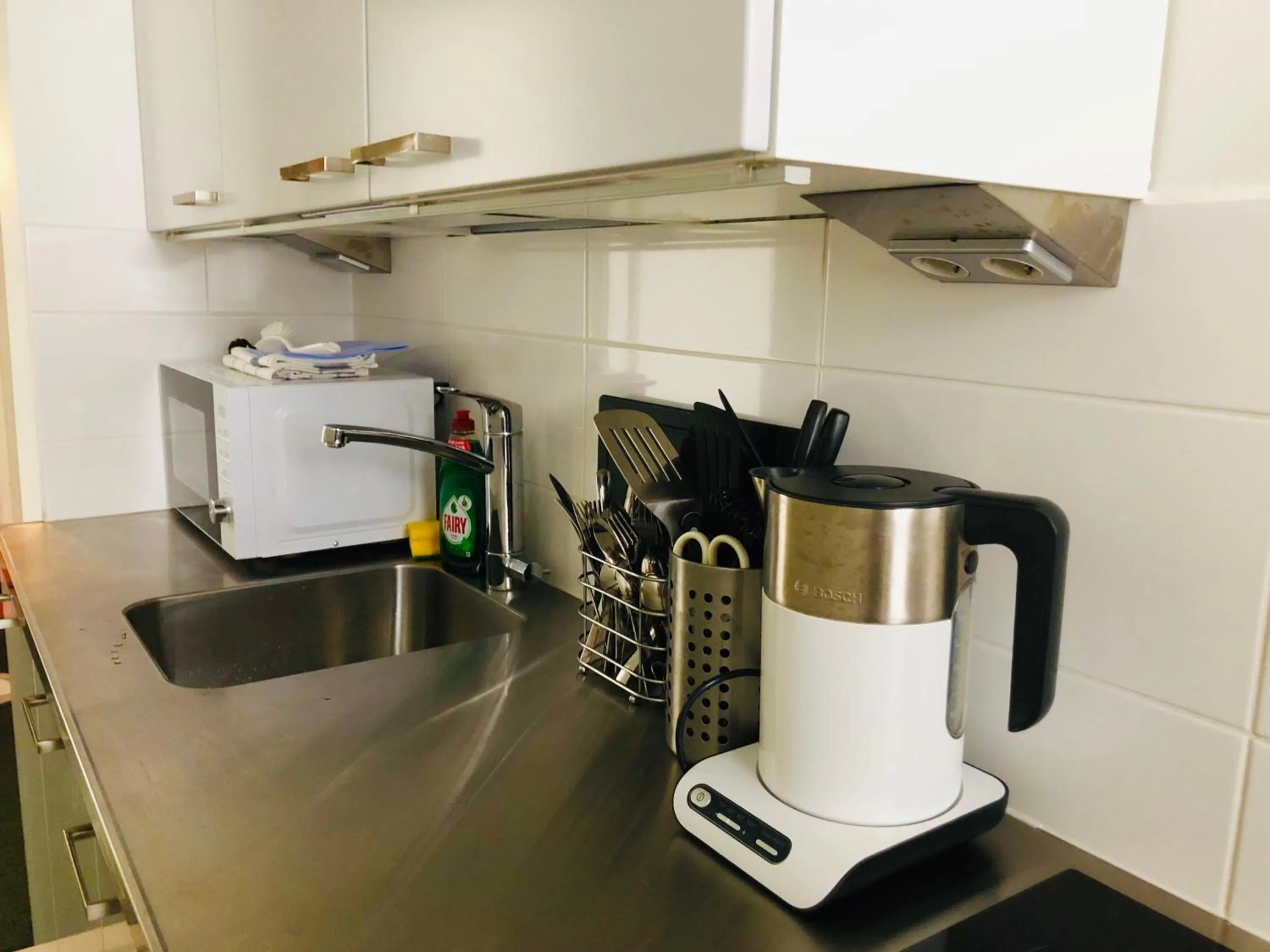 Coffee/tea facilities in Scandinavian Sweet home 1BR Heart of City 18