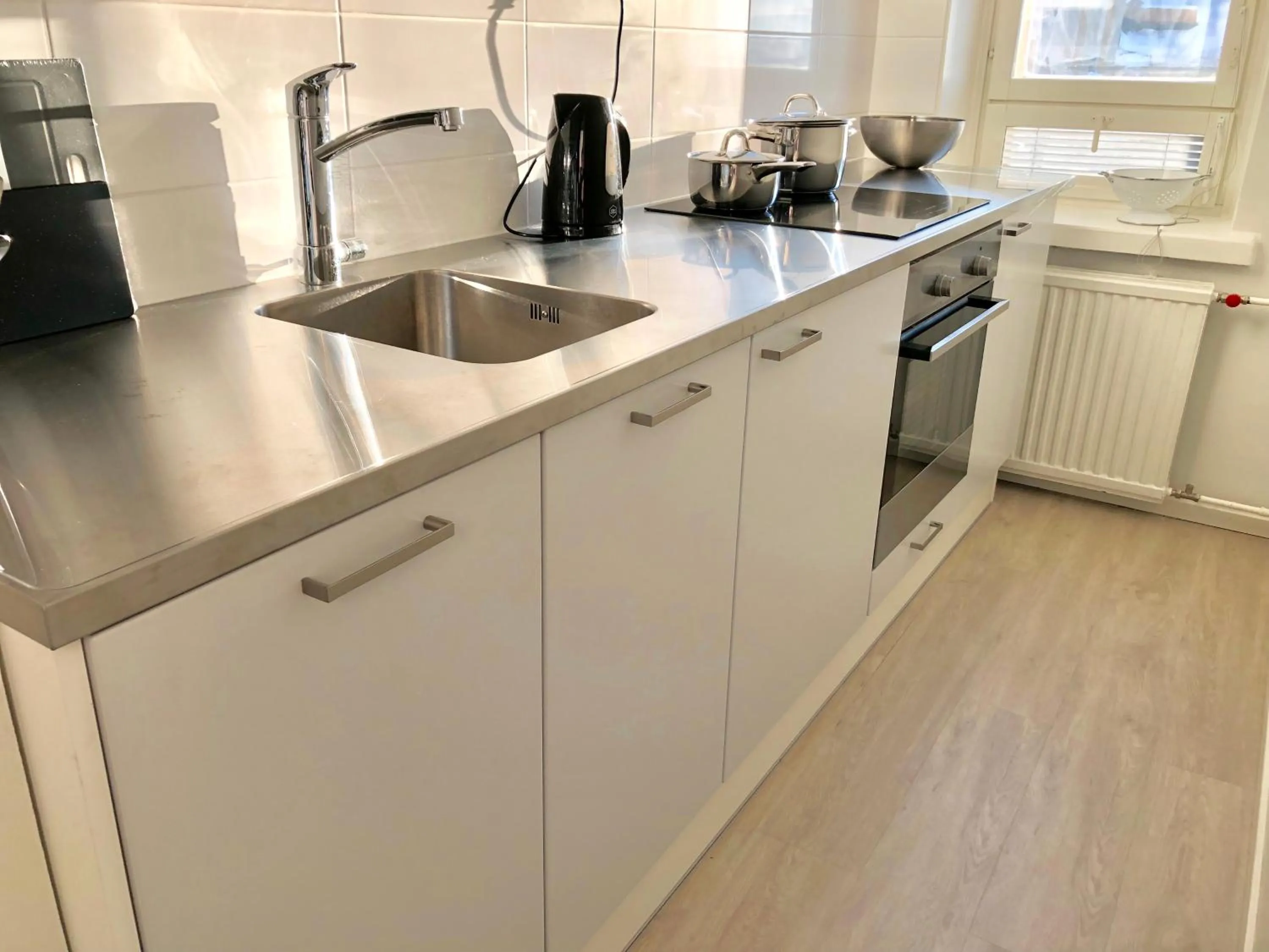 Kitchen or kitchenette in Scandinavian Sweet home 1BR Heart of City 18