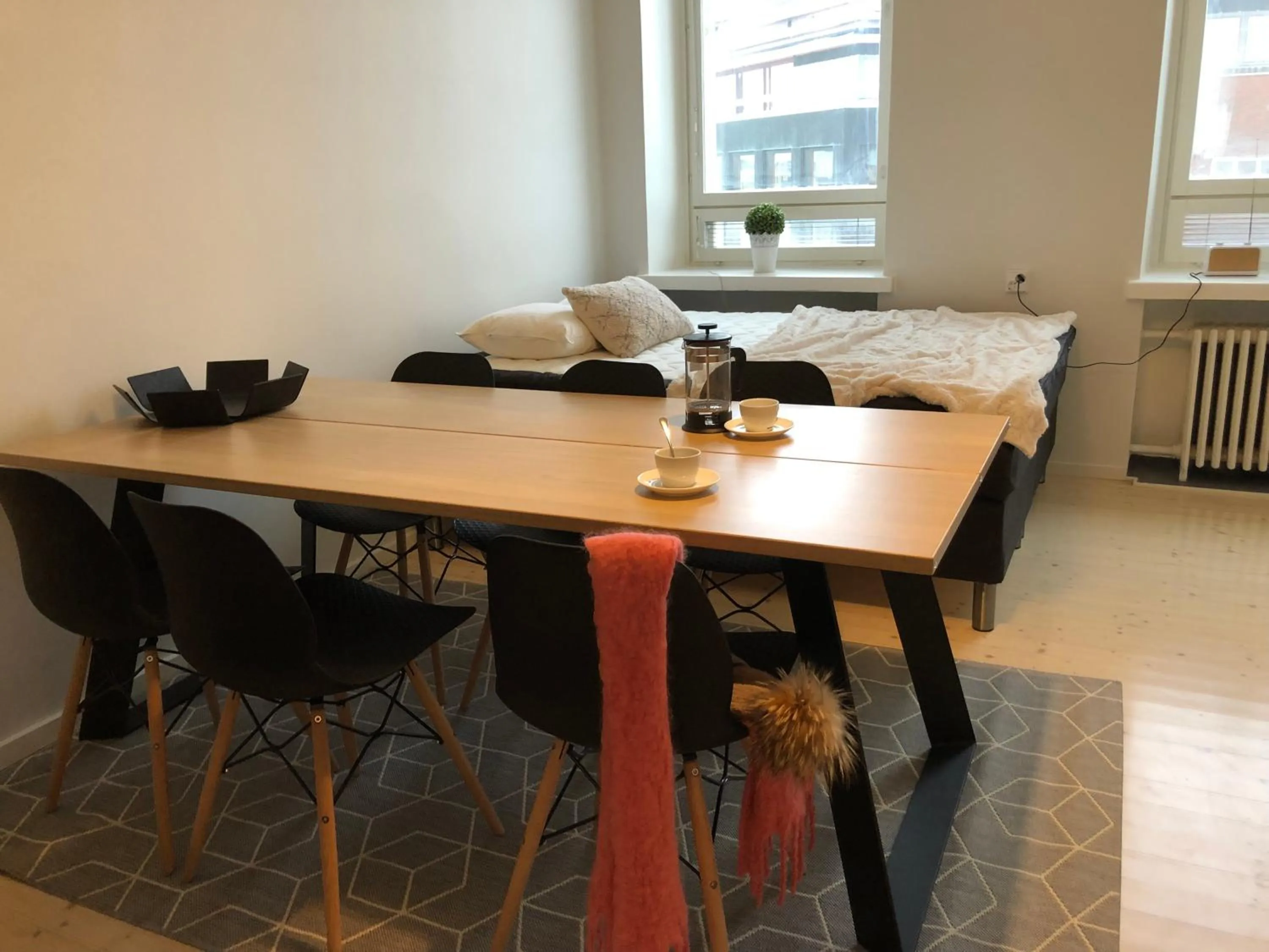 Living room in Scandinavian Sweet home 1BR Heart of City 18