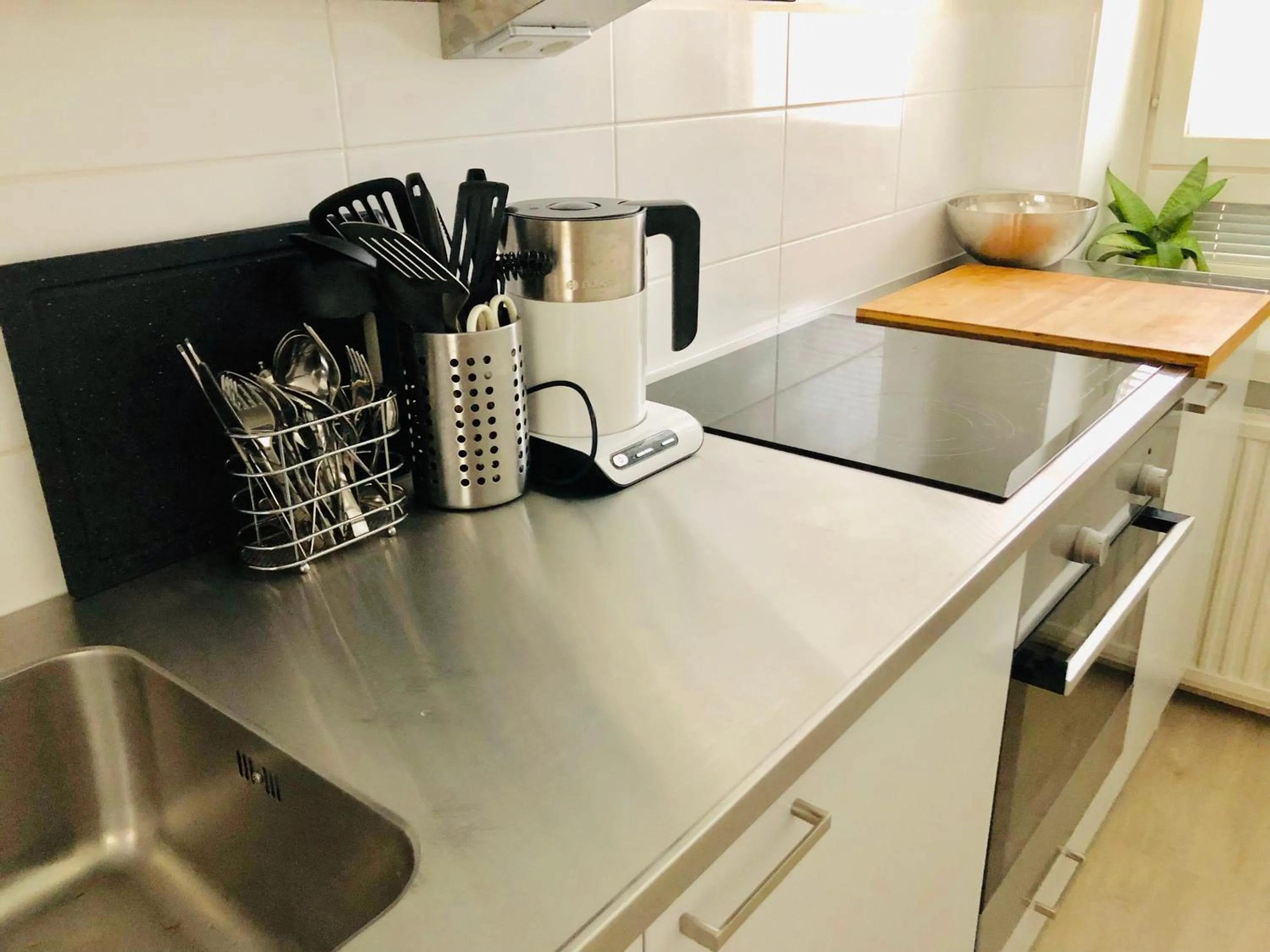Coffee/tea facilities in Scandinavian Sweet home 1BR Heart of City 18