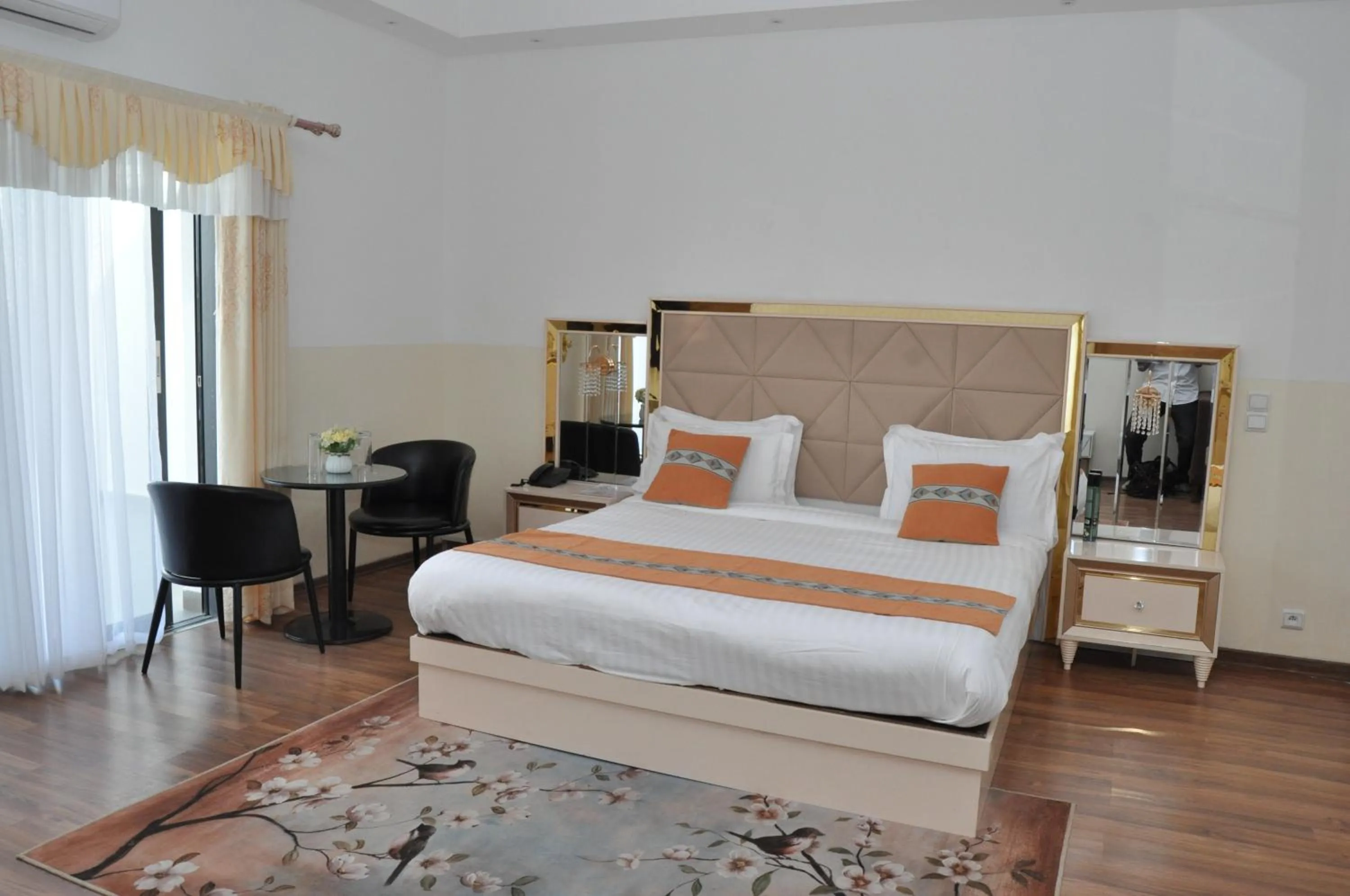 Bed in Hôtel Sky blue Mada