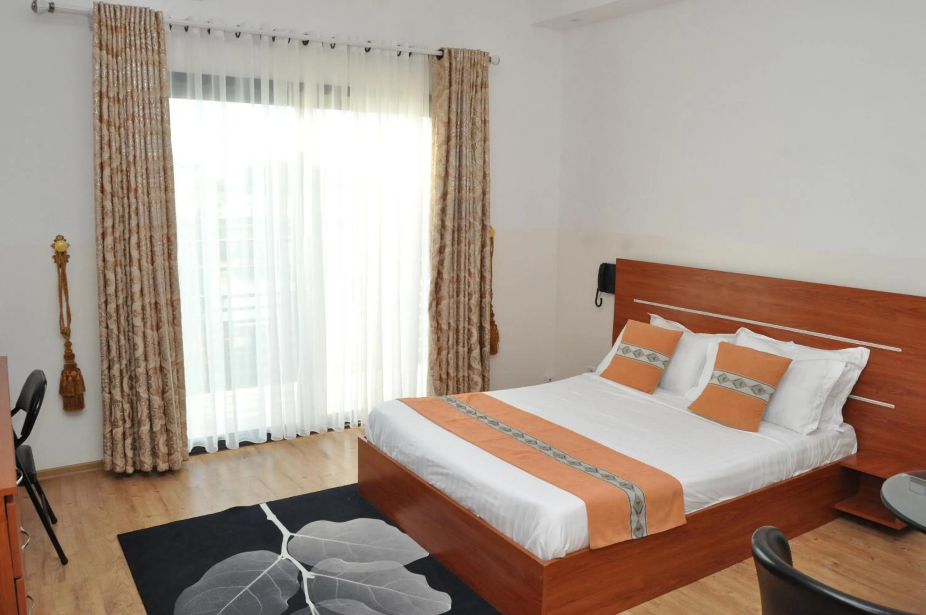 Bed in Hôtel Sky blue Mada