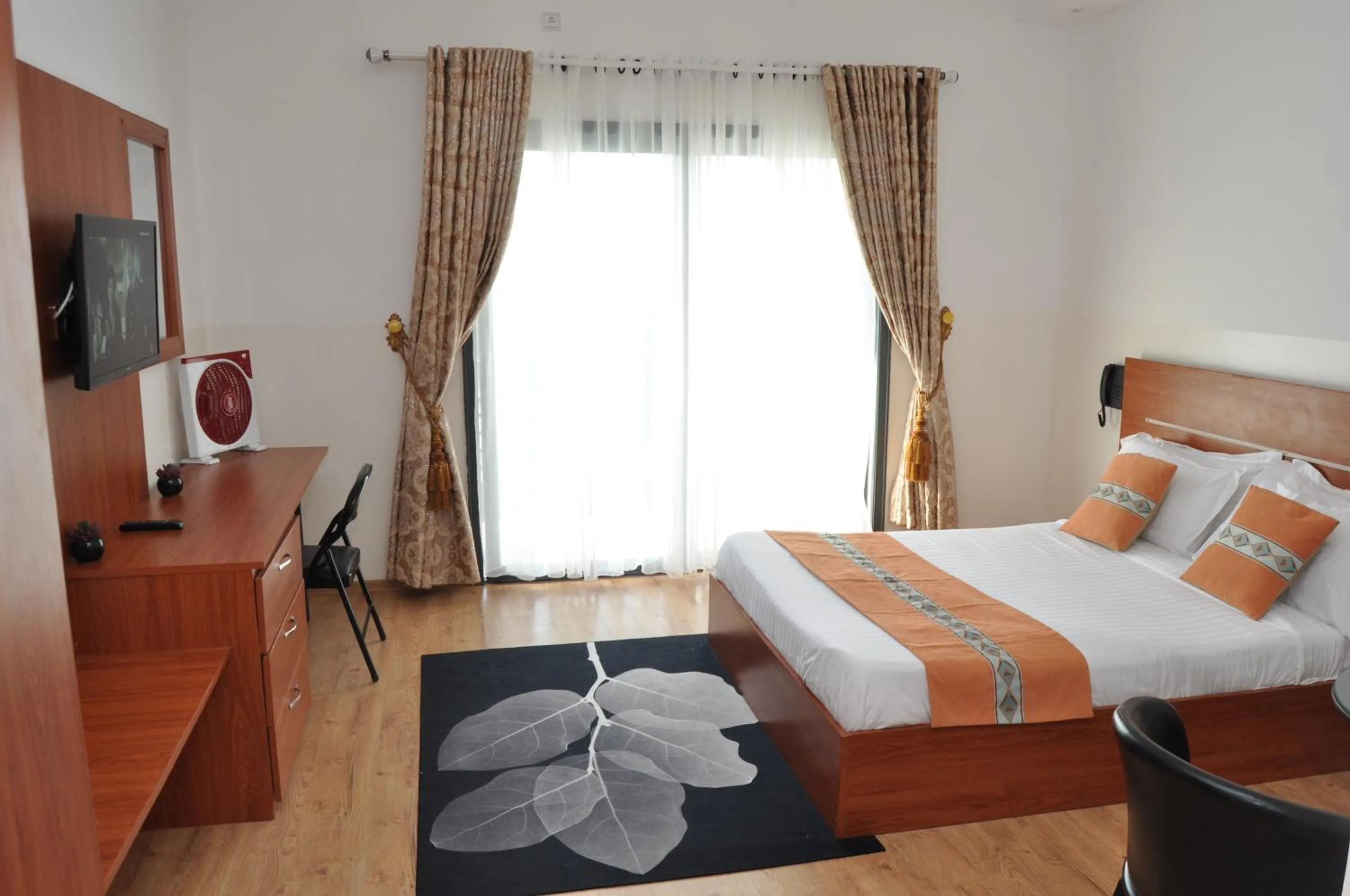 Bed in Hôtel Sky blue Mada