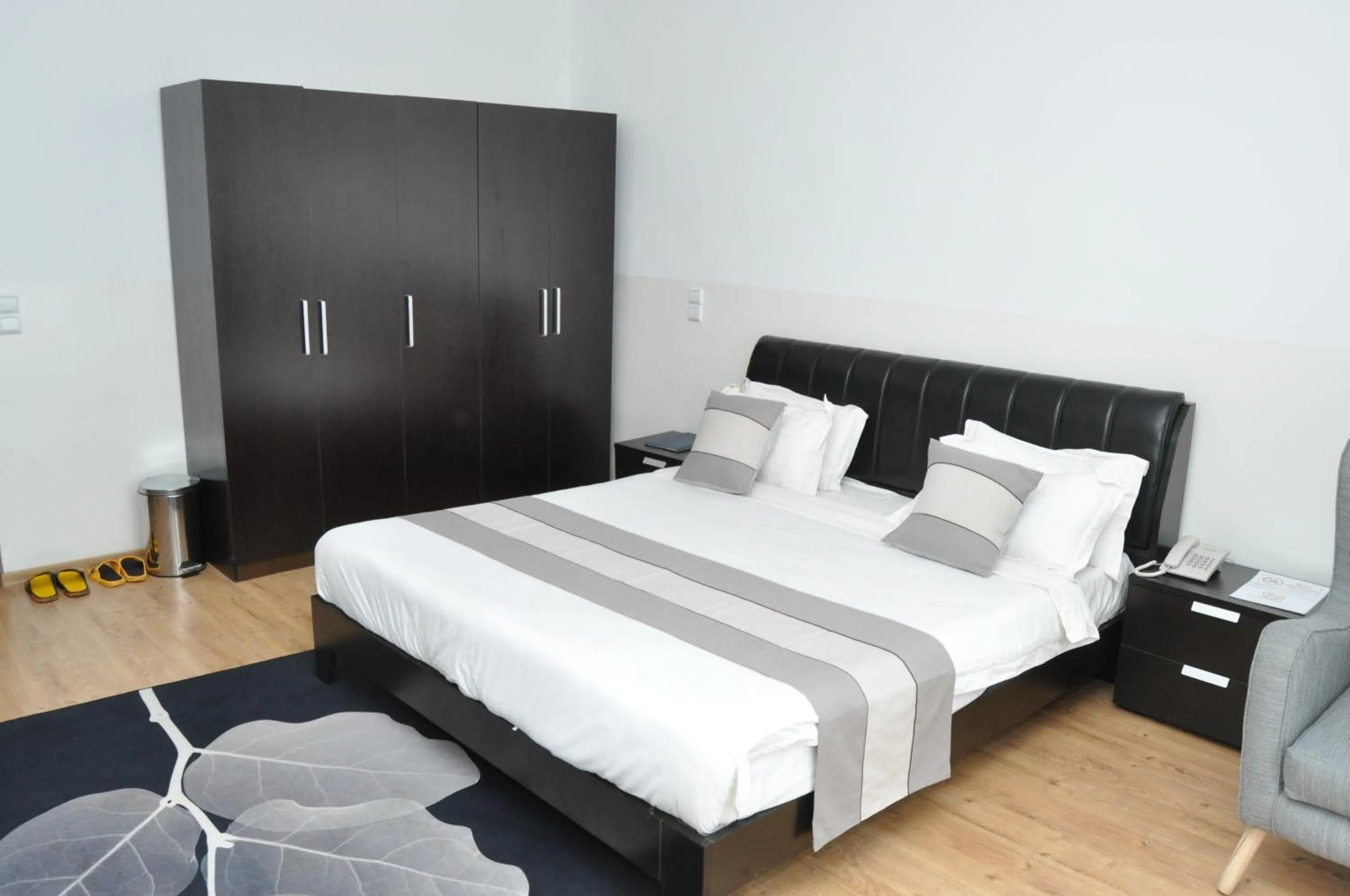 Bed in Hôtel Sky blue Mada