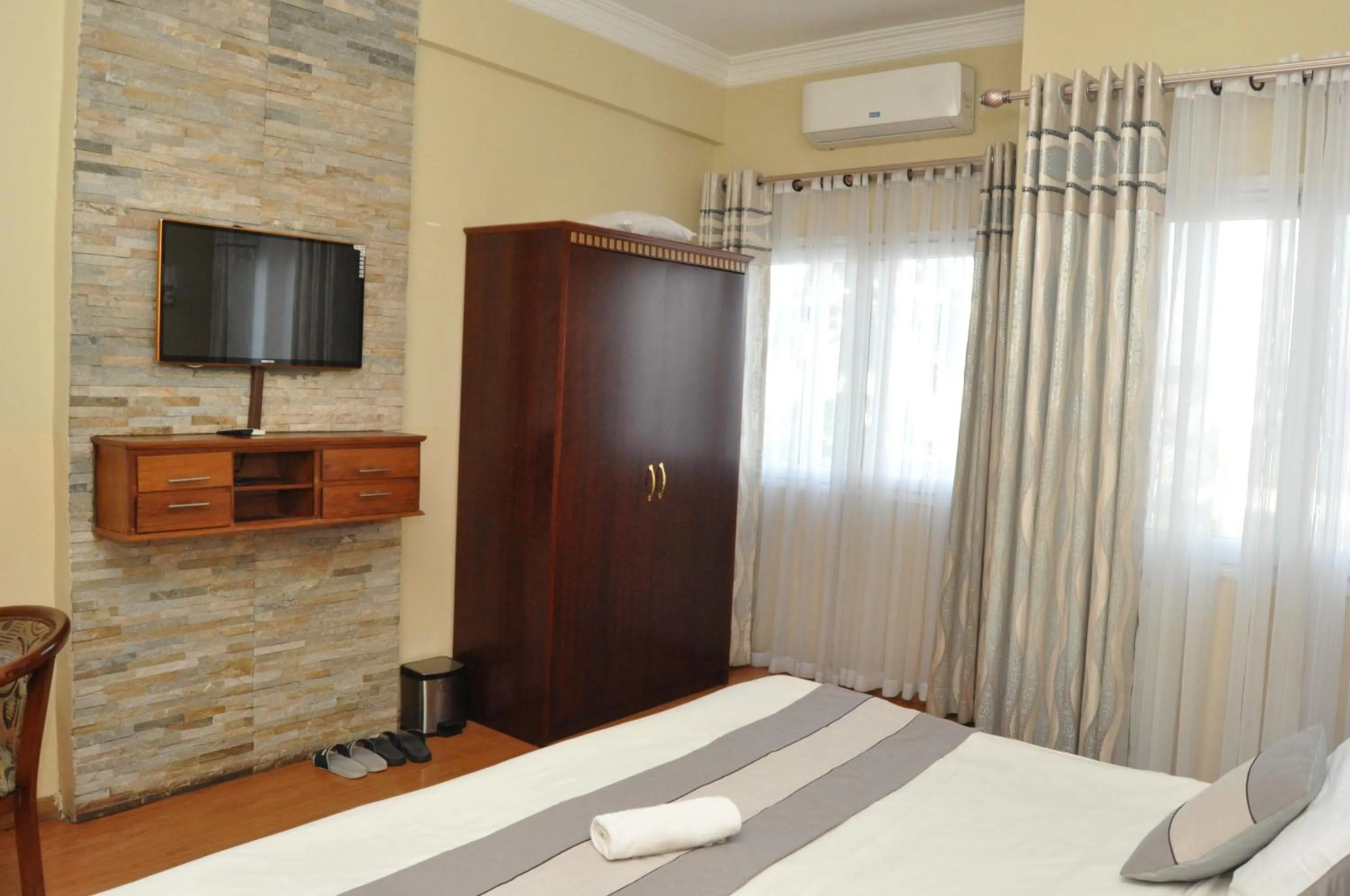 Bed in Hôtel Sky blue Mada