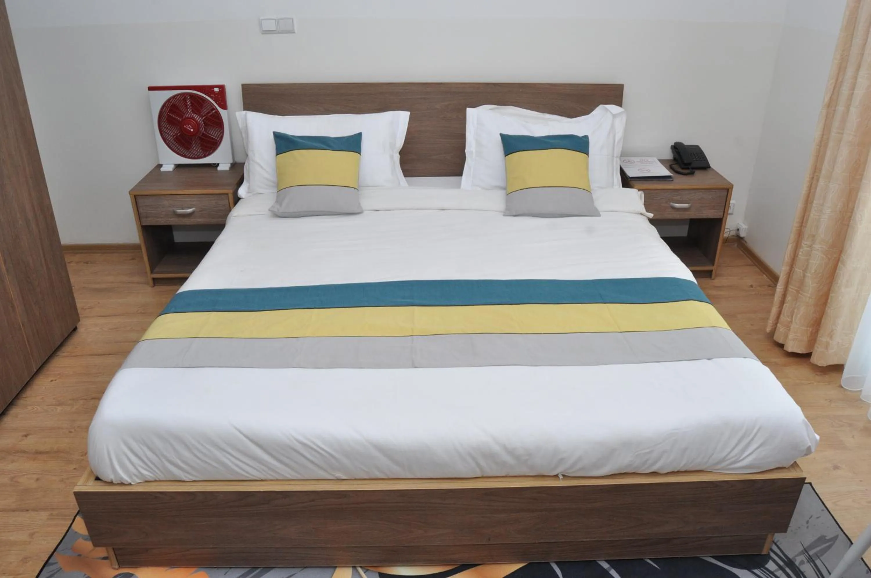 Bed in Hôtel Sky blue Mada