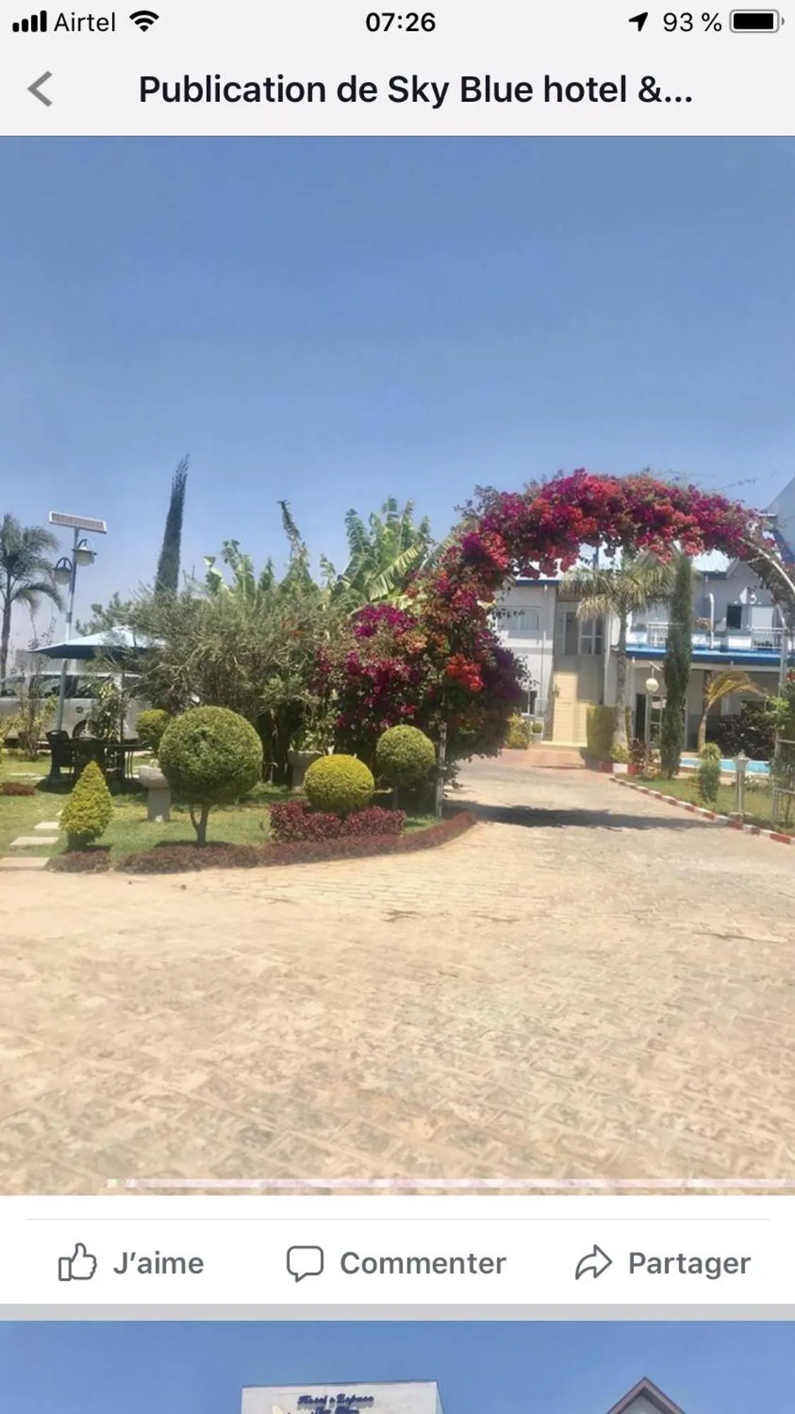 Hôtel Sky blue Mada