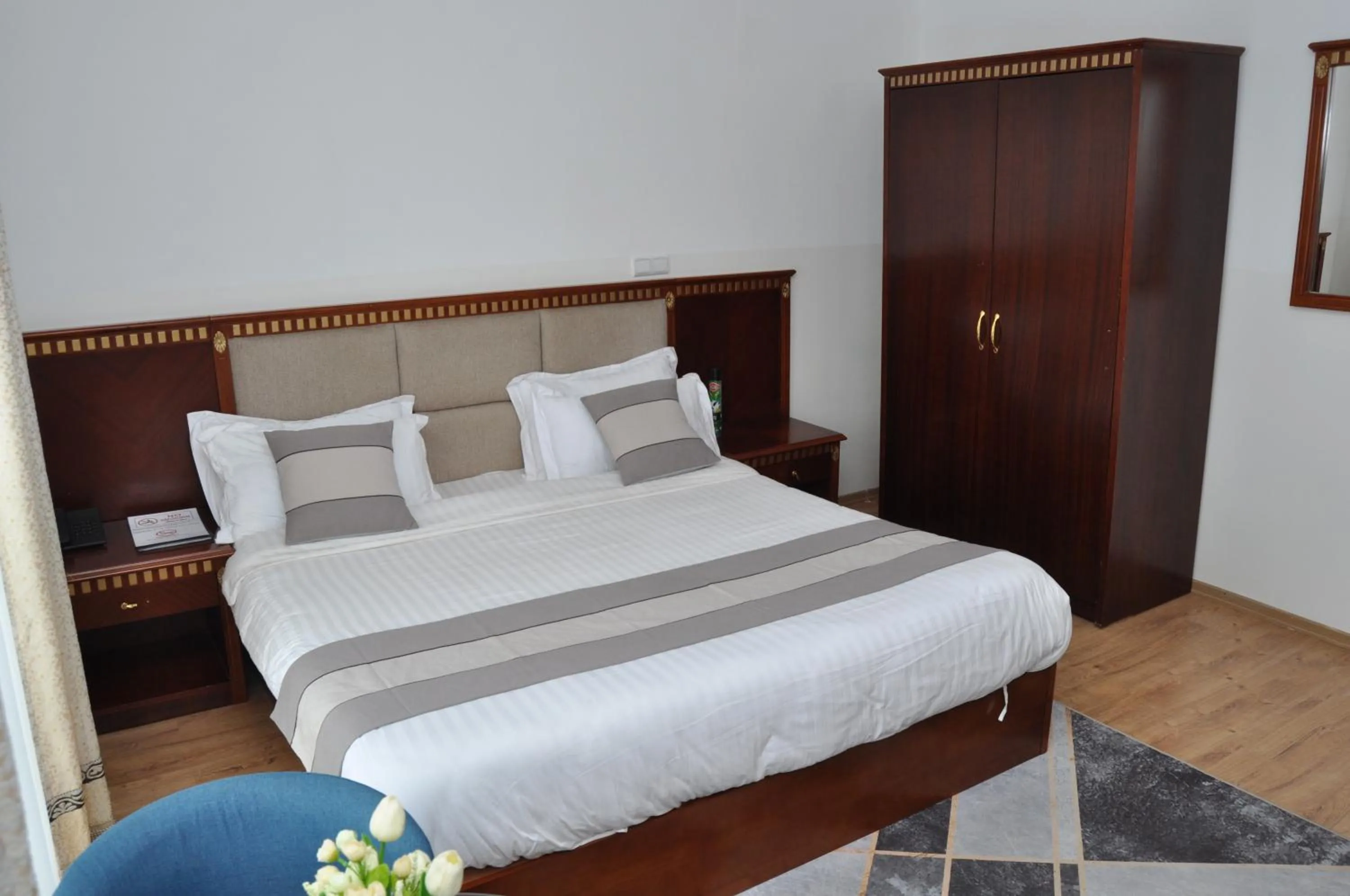 Bed in Hôtel Sky blue Mada