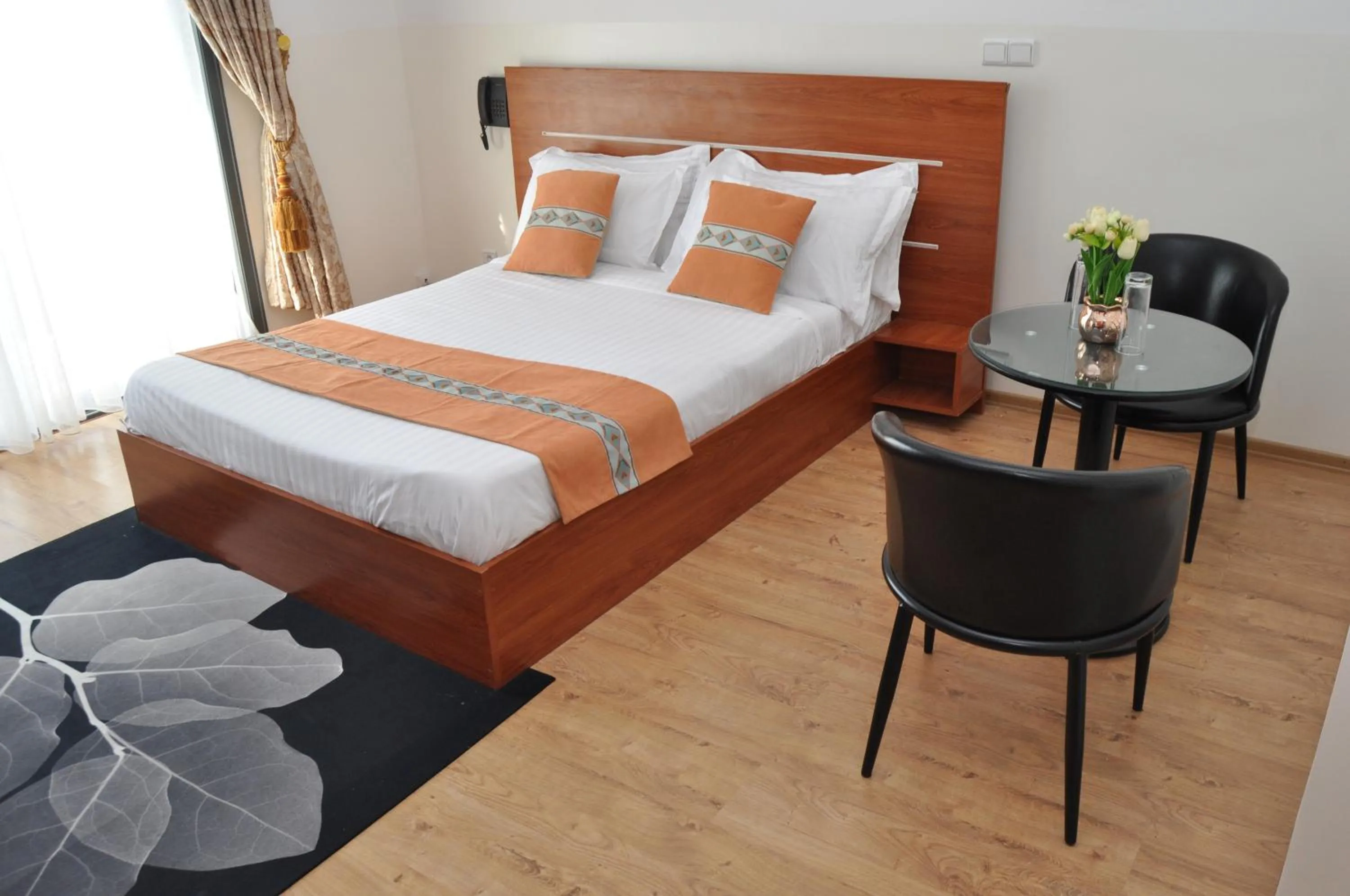 Bed in Hôtel Sky blue Mada