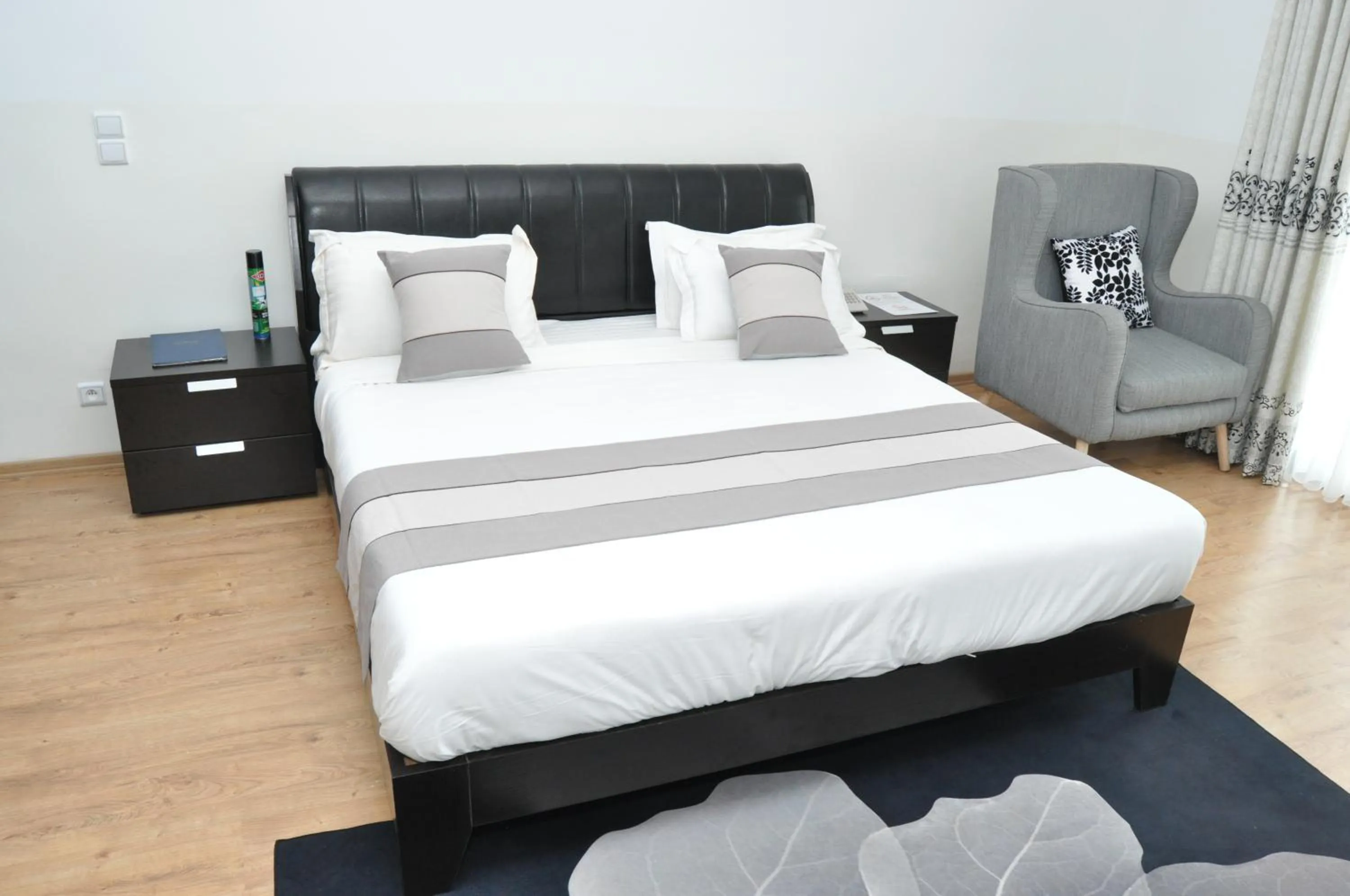 Bed in Hôtel Sky blue Mada