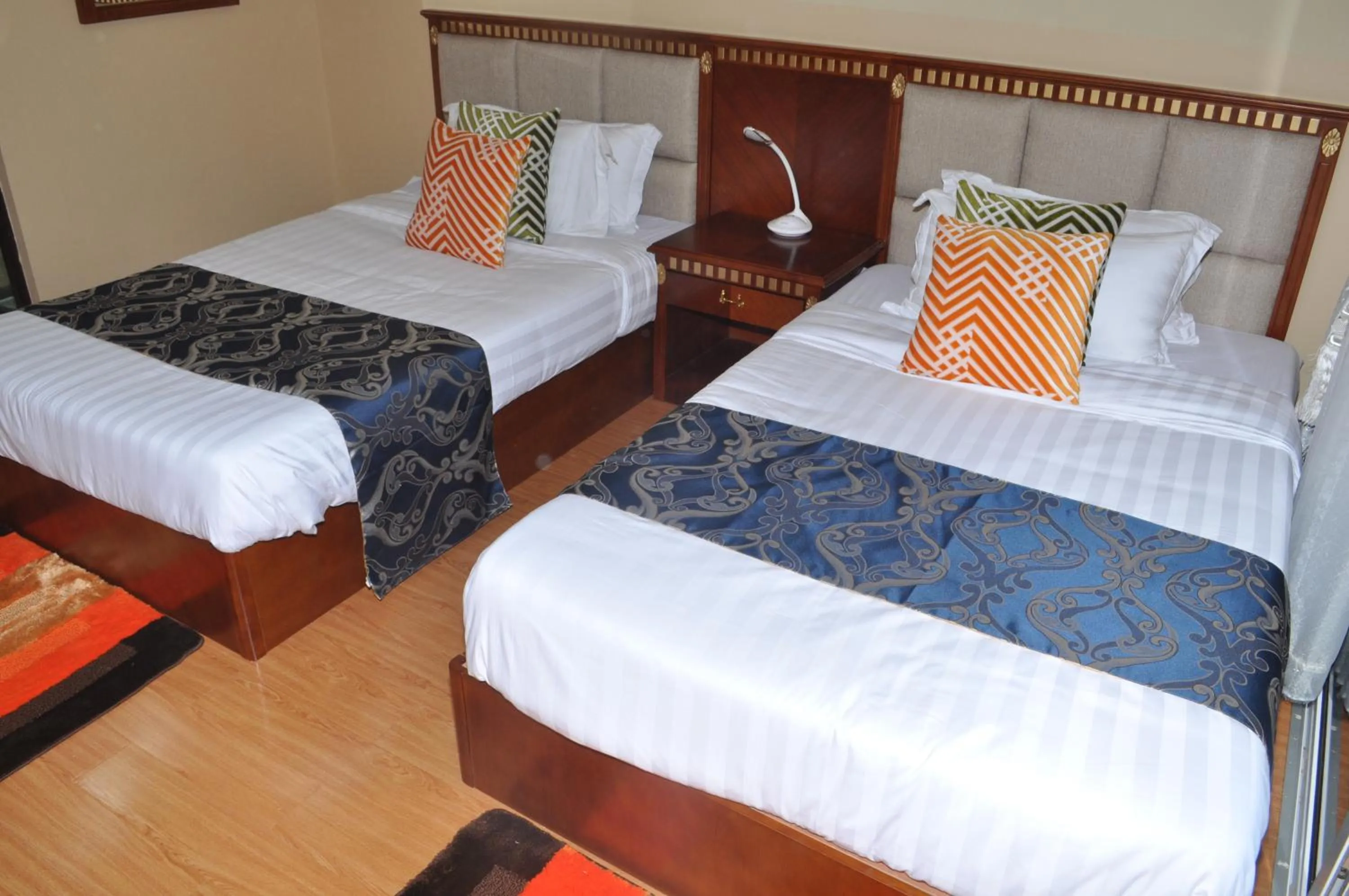 Bed in Hôtel Sky blue Mada