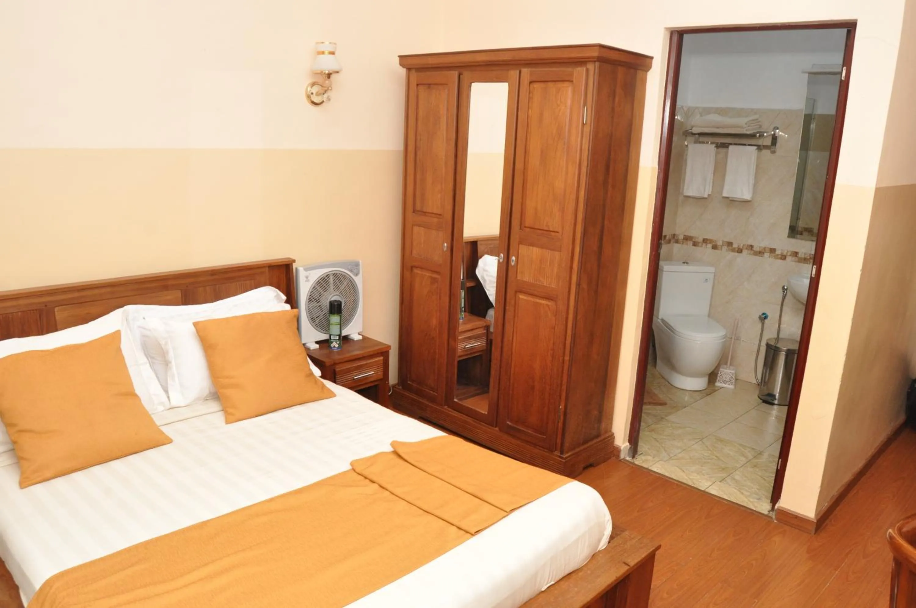 Bed in Hôtel Sky blue Mada