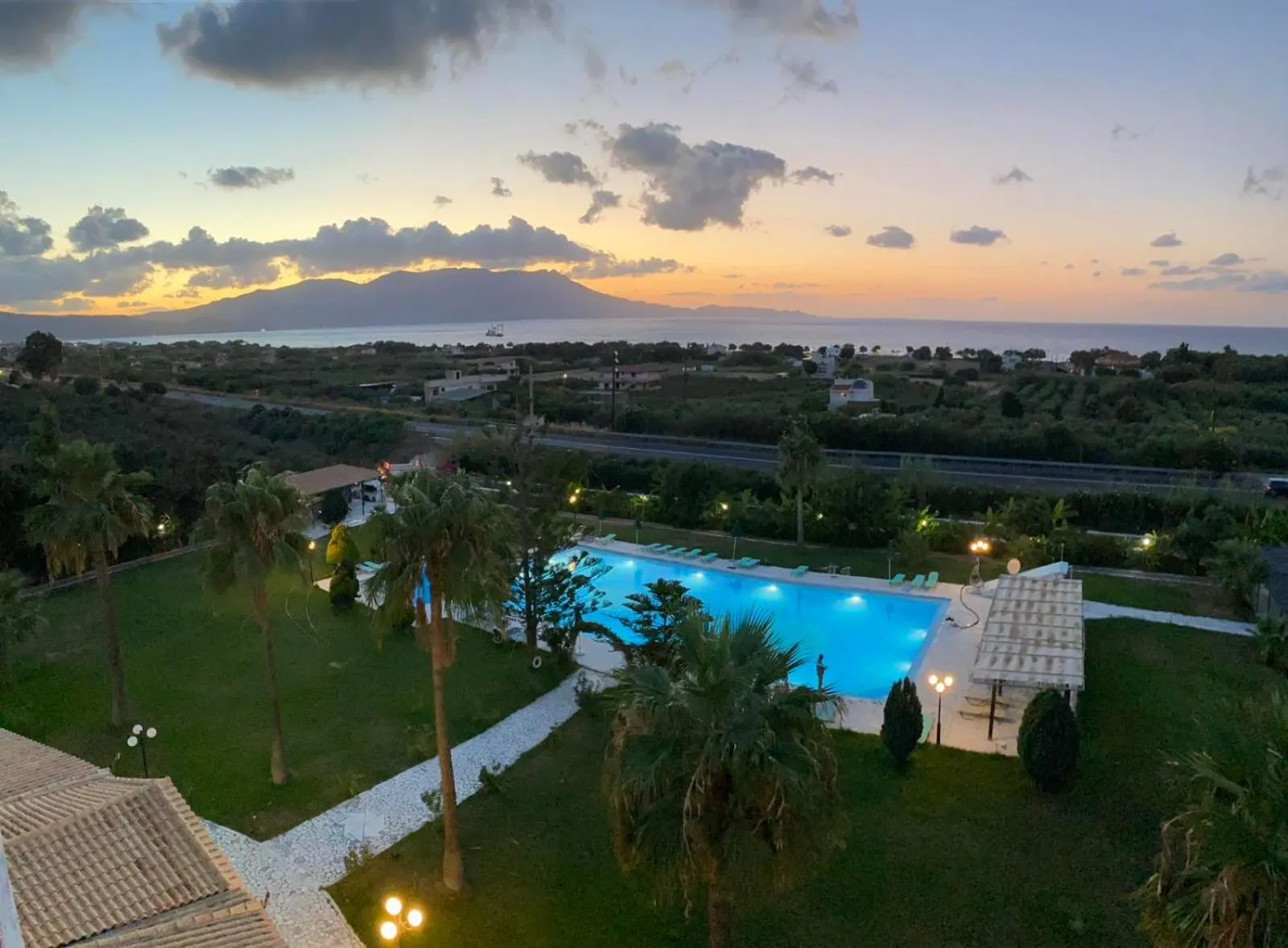 Natural landscape in Regina Hotel